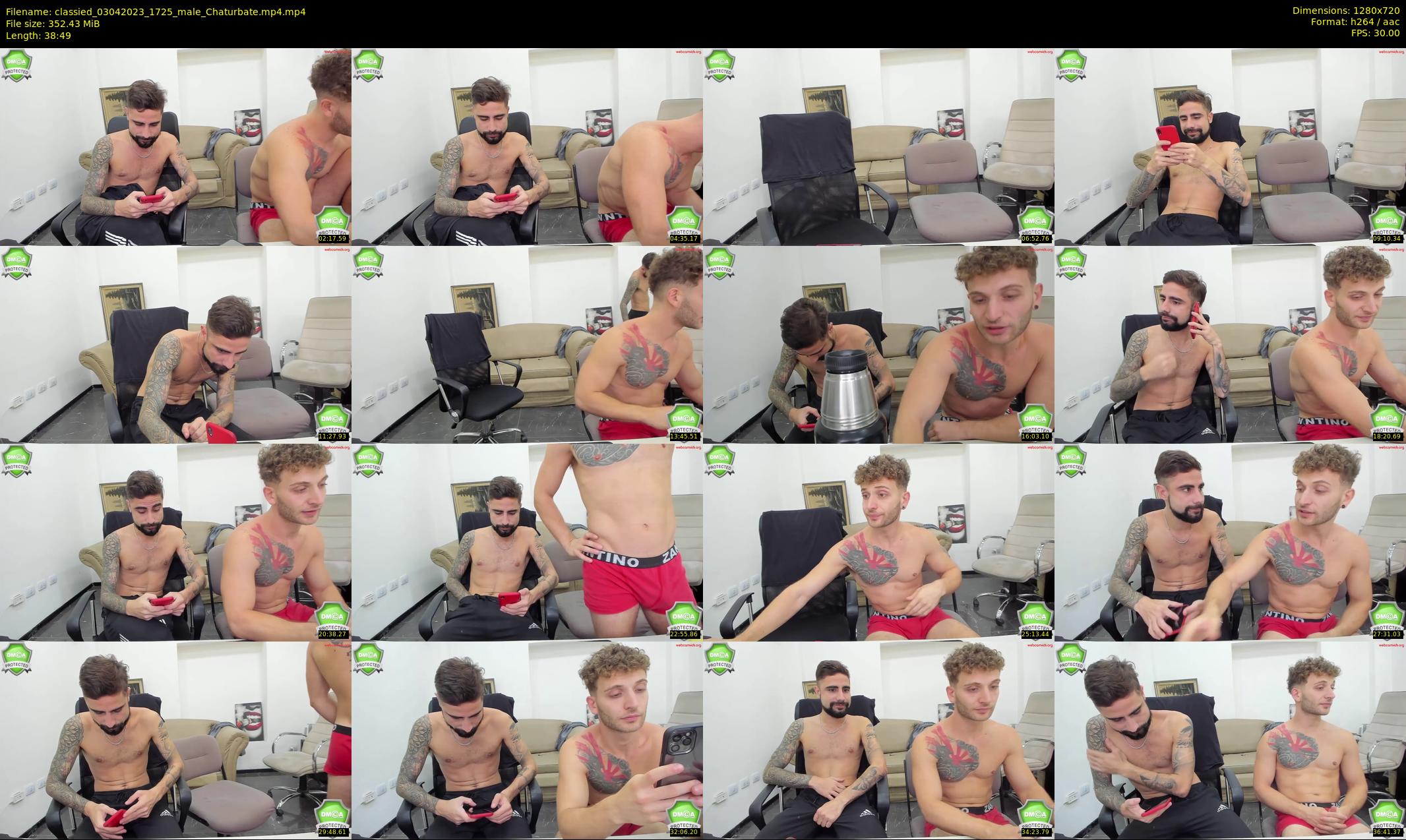 classied — 39 minute Chaturbate male cam show recording, 720p, Apr 3, 2023