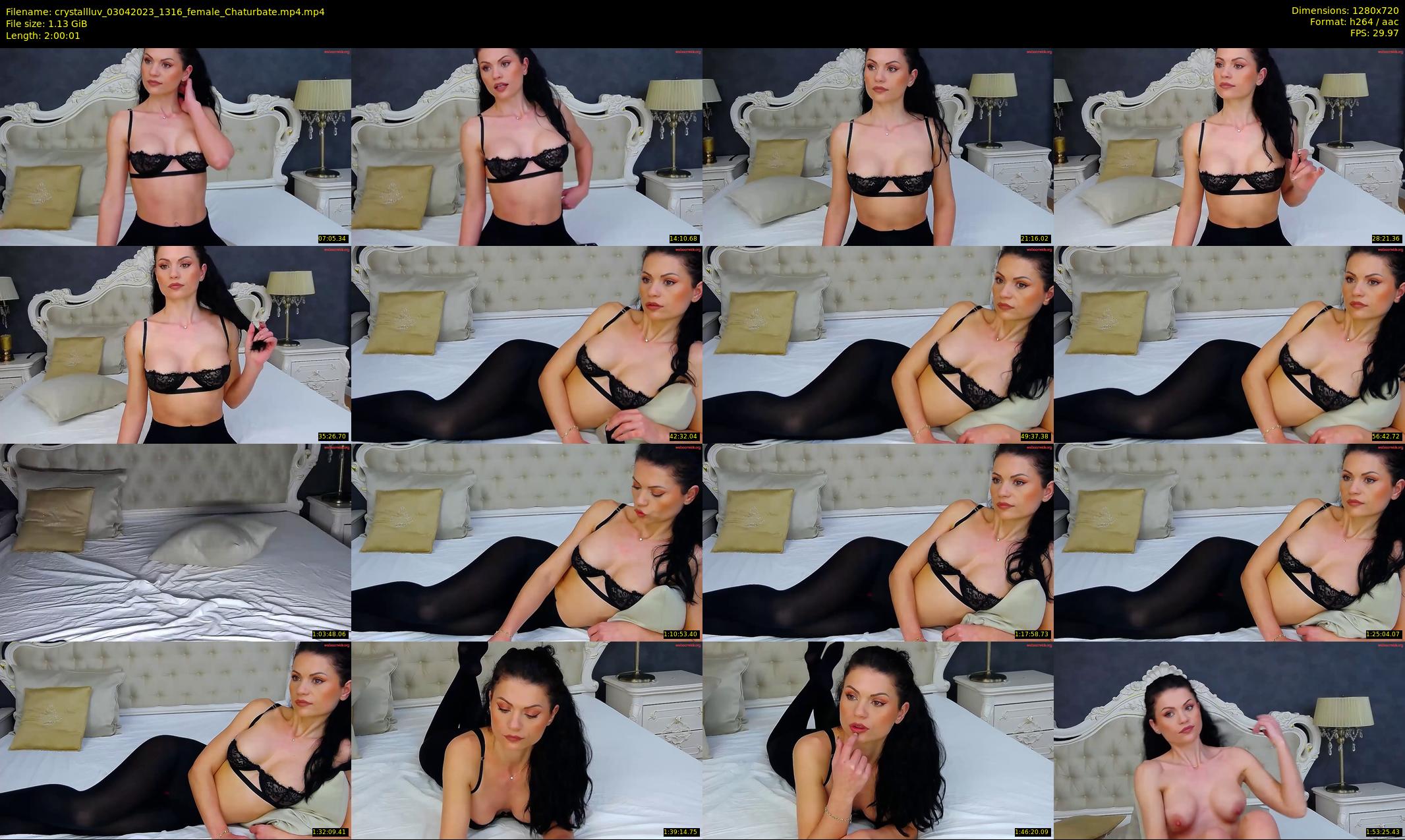 crystallluv — 121 minute Chaturbate female cam show recording, 720p, Apr 3, 2023