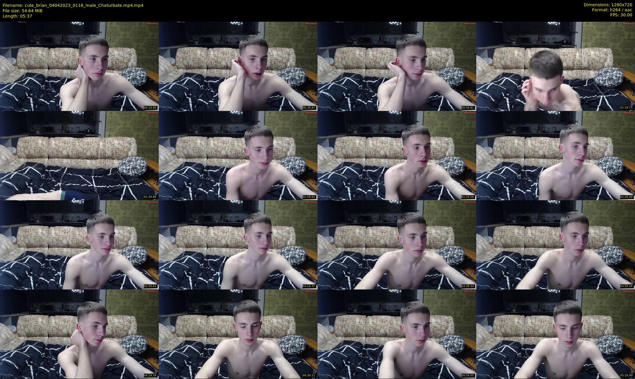 cute_brian — 6 minute Chaturbate male cam show recording, 720p, Apr 4, 2023