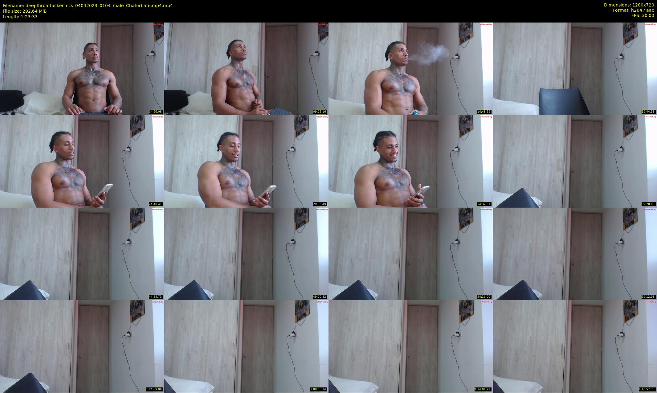 deepthroatfucker_ccs — 84 minute Chaturbate male cam show recording, 720p, Apr 4, 2023