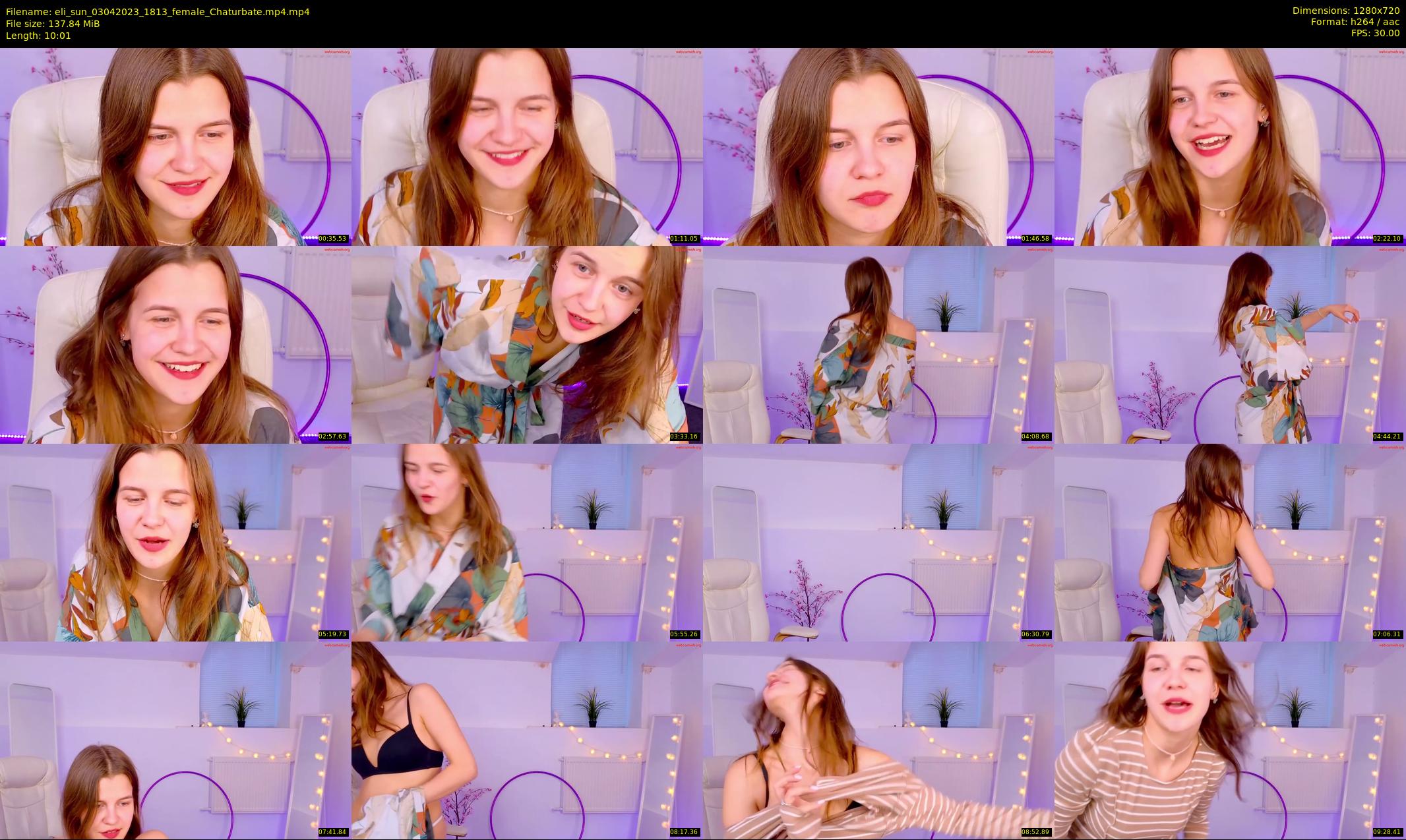 eli_sun — 11 minute Chaturbate female cam show recording, 720p, Apr 3, 2023