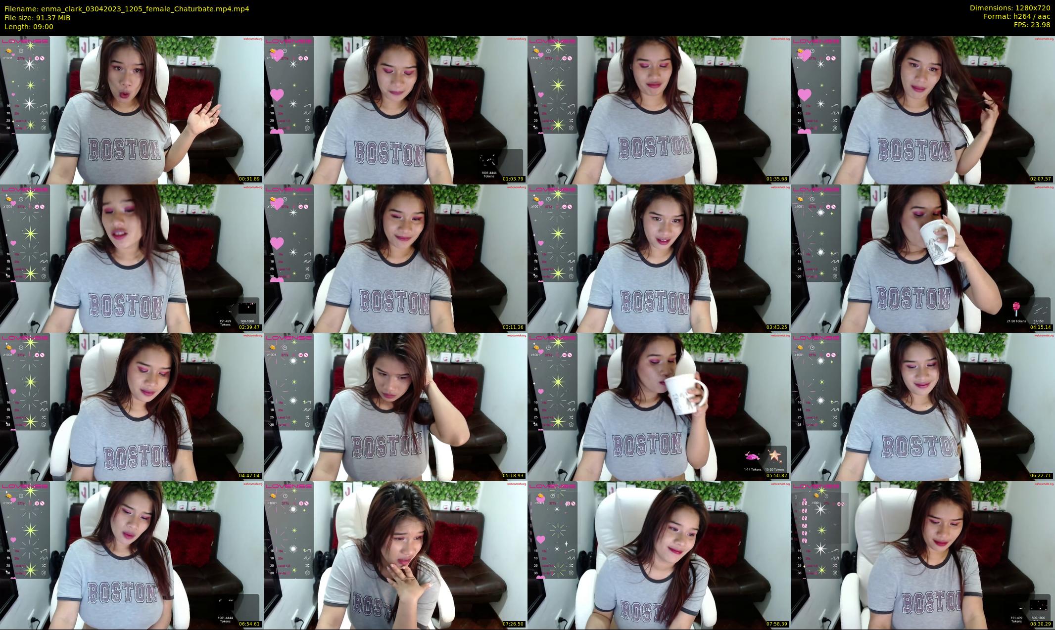 enma_clark — 9 minute Chaturbate female cam show recording, 720p, Apr 3, 2023