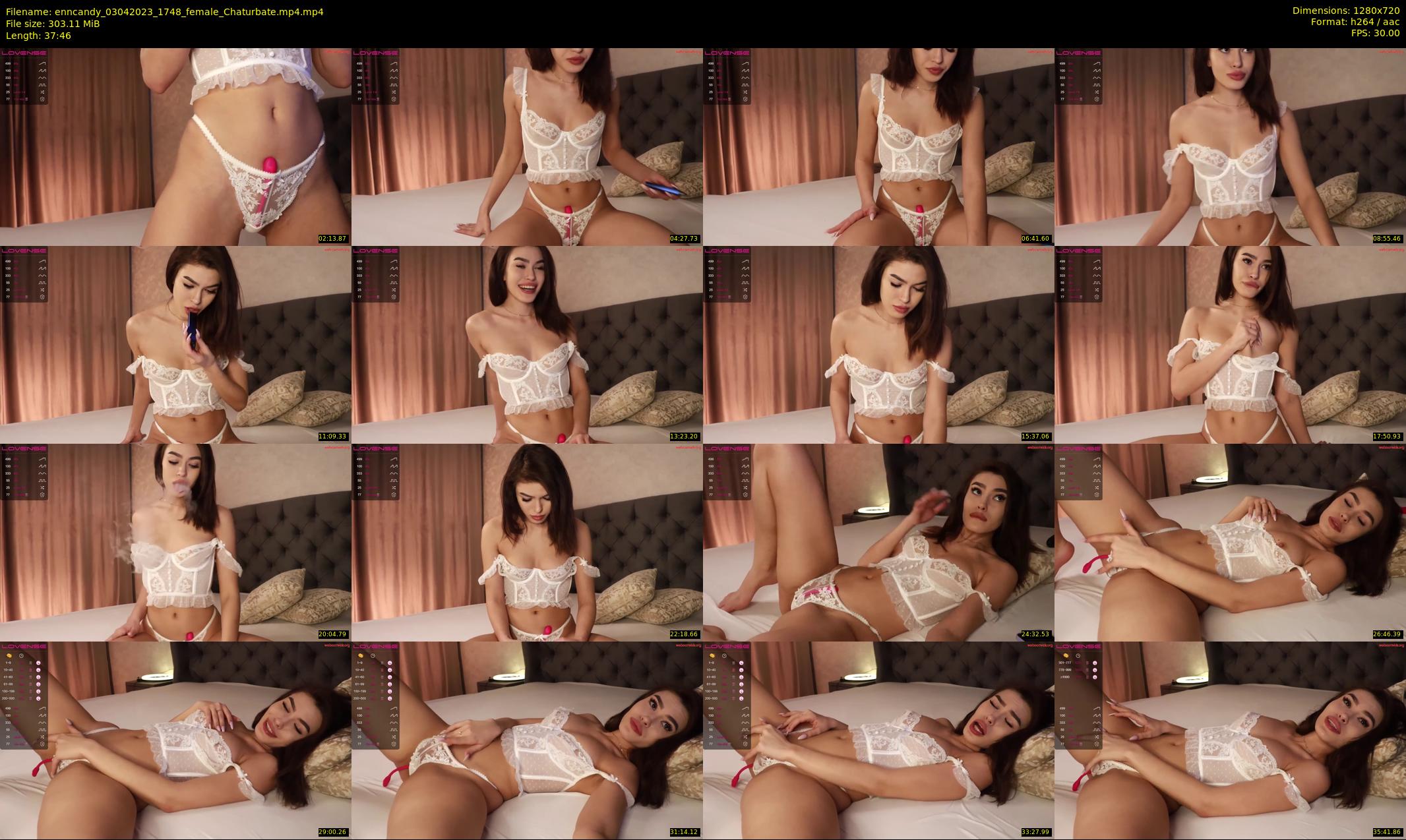 enncandy — 38 minute Chaturbate female cam show recording, 720p, Apr 3, 2023