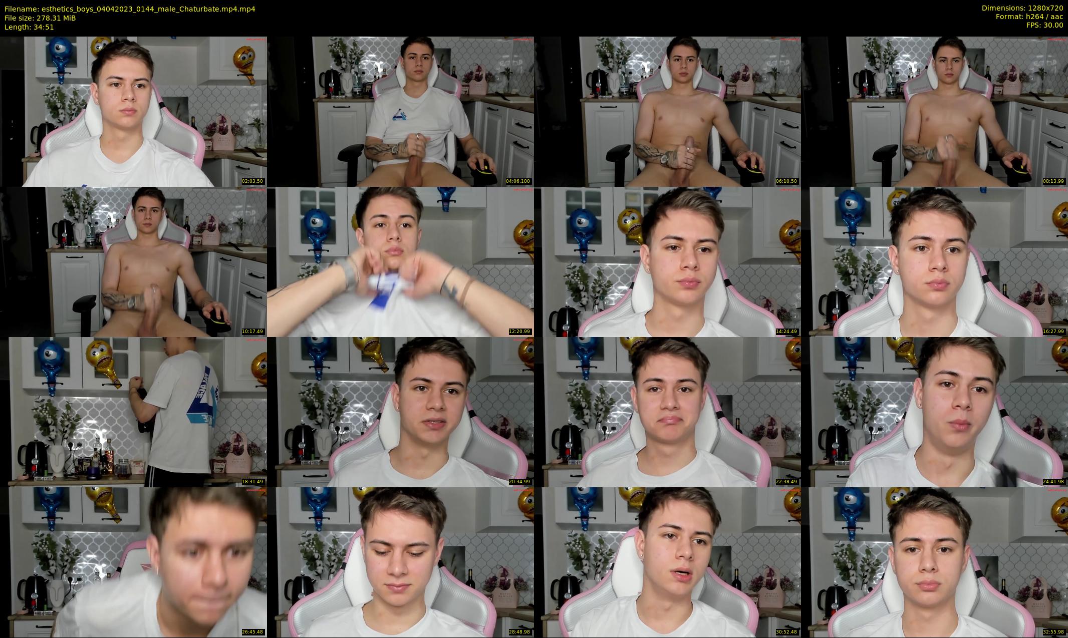esthetics_boys — 35 minute Chaturbate male cam show recording, 720p, Apr 4, 2023