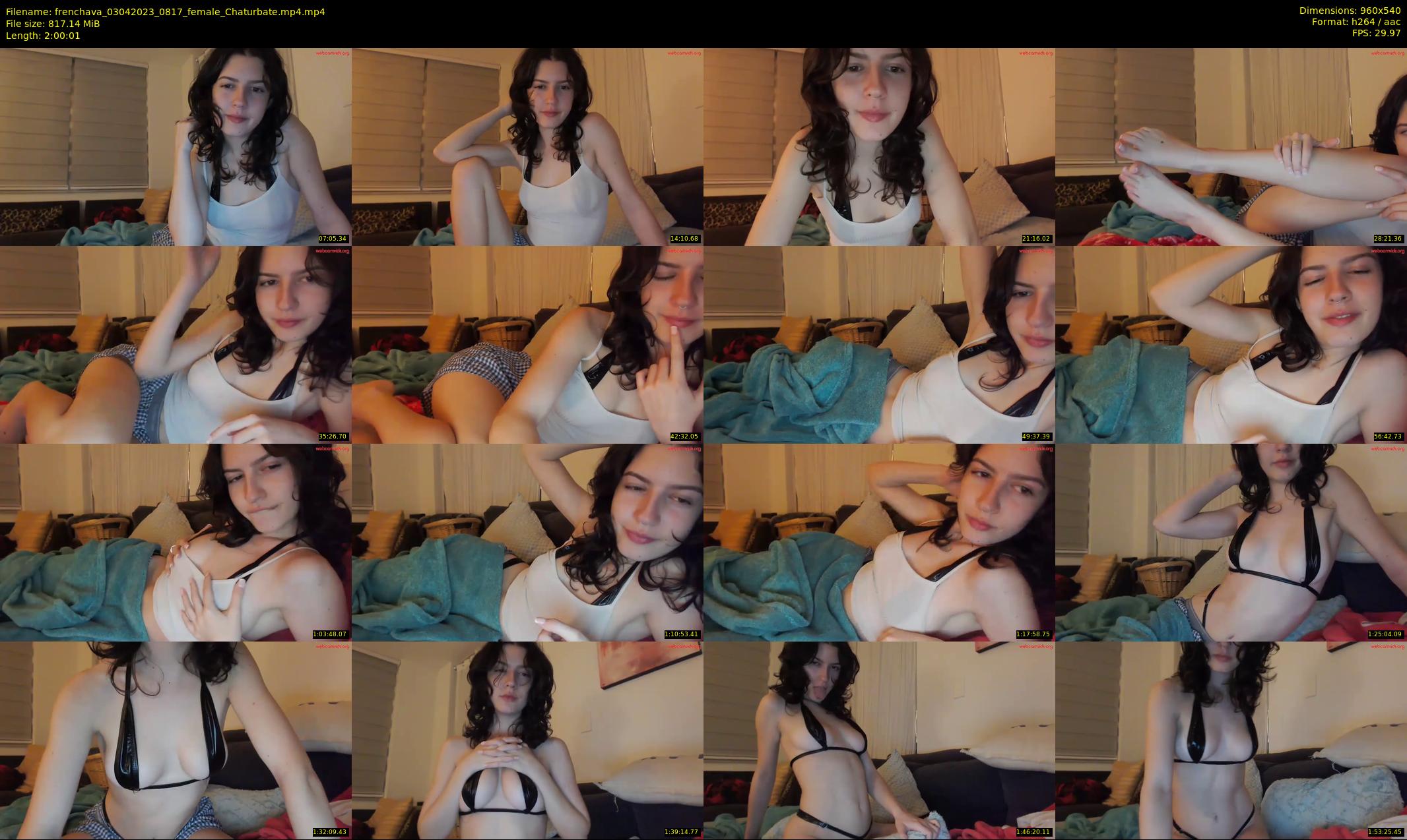 frenchava — 121 minute Chaturbate female cam show recording, 480p, Apr 3, 2023