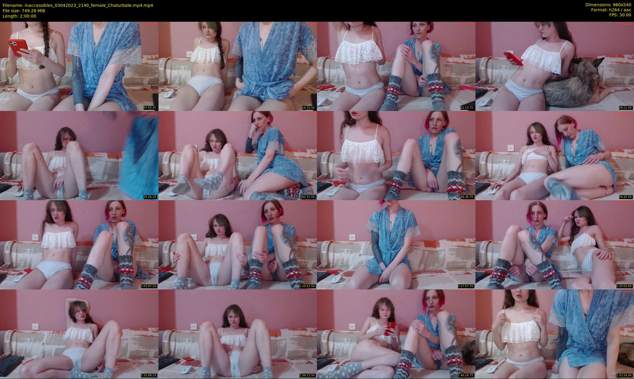 inaccessibles — 120 minute Chaturbate female cam show recording, 480p, Apr 3, 2023