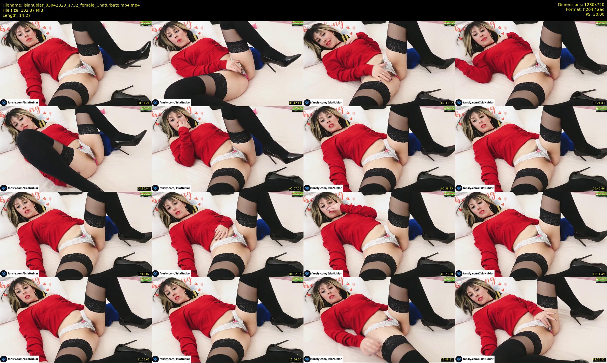 islanublar — 15 minute Chaturbate female cam show recording, 720p, Apr 3, 2023