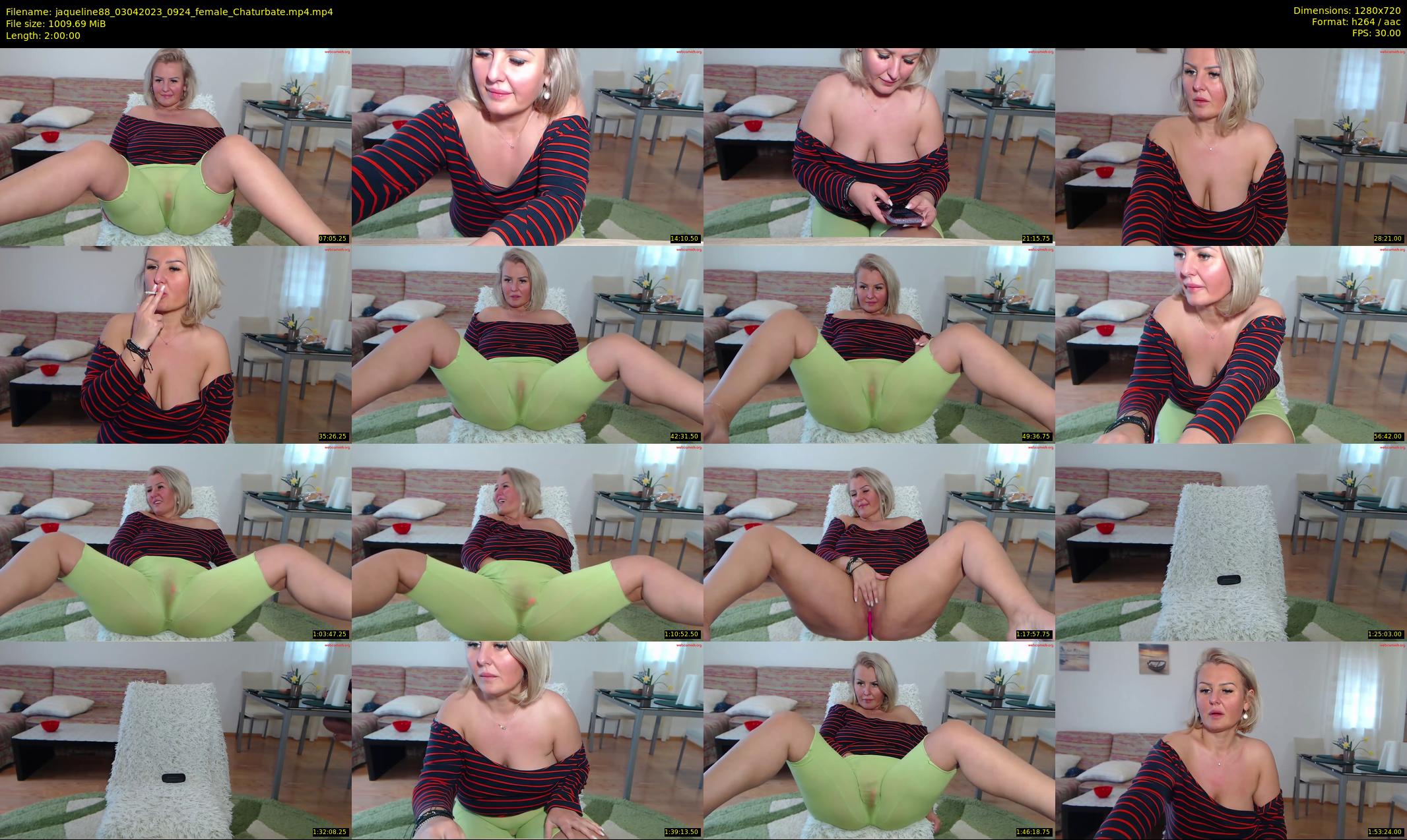 jaqueline88 — 120 minute Chaturbate female cam show recording, 720p, Apr 3, 2023