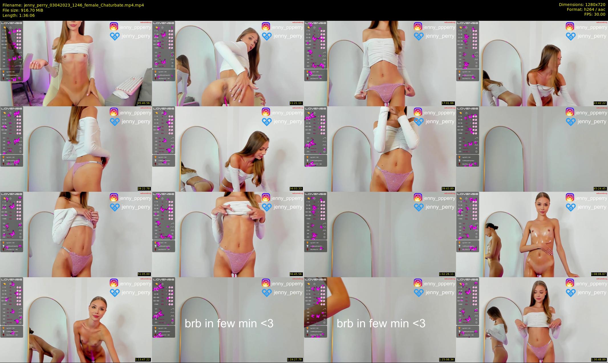 jenny_perry — 97 minute Chaturbate female cam show recording, 720p, Apr 3, 2023