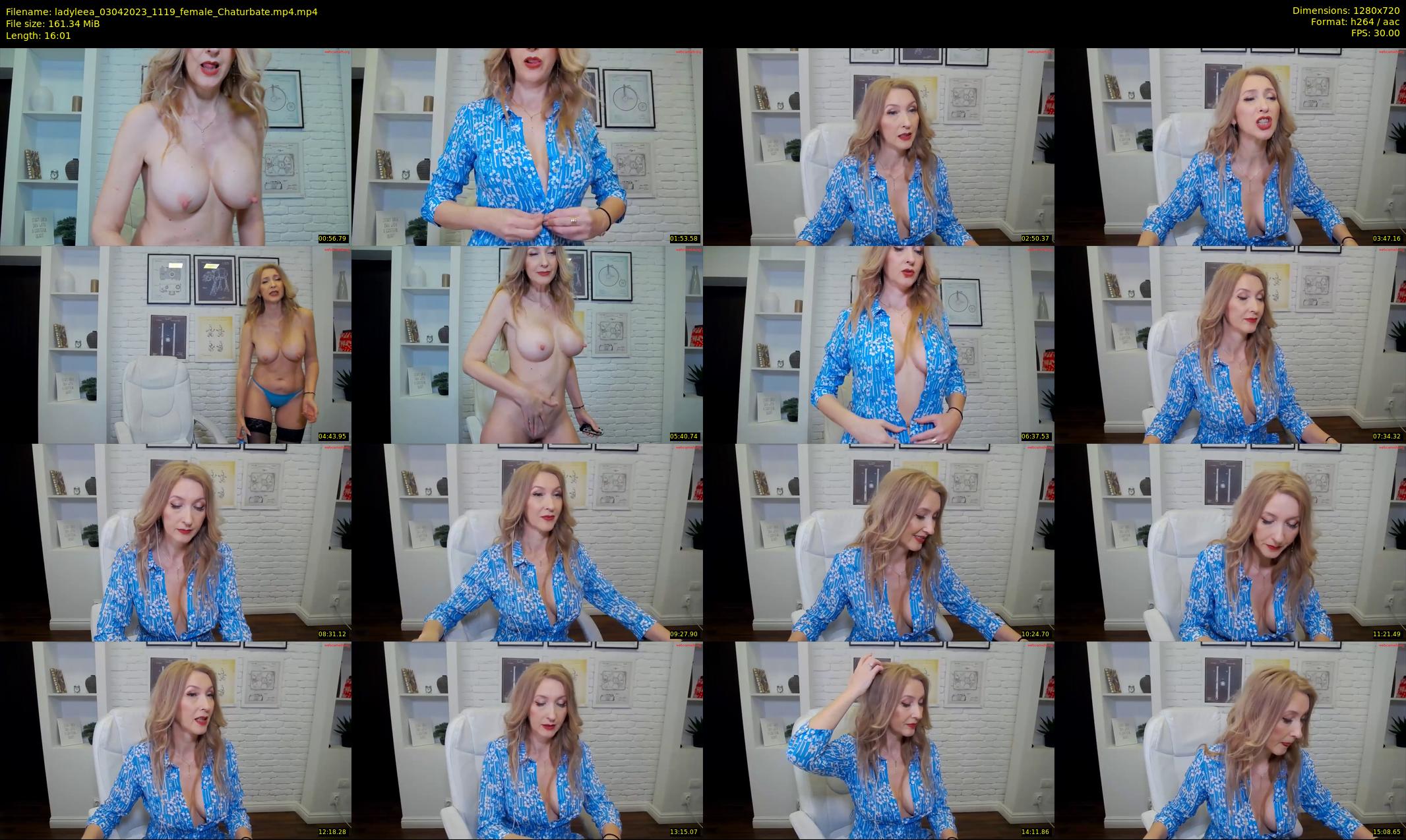 ladyleea — 17 minute Chaturbate female cam show recording, 720p, Apr 3, 2023