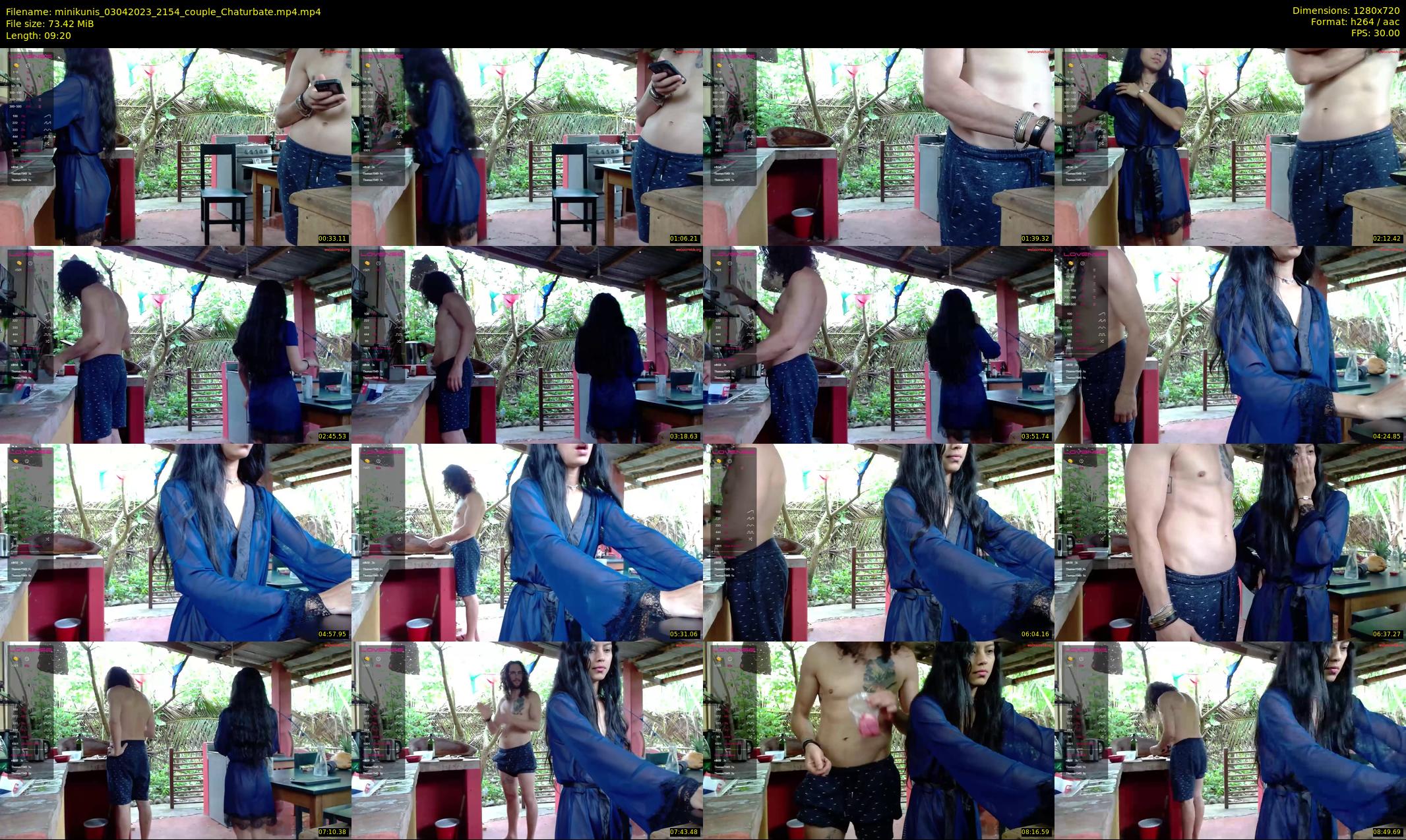 minikunis — 10 minute Chaturbate couple cam show recording, 720p, Apr 3, 2023