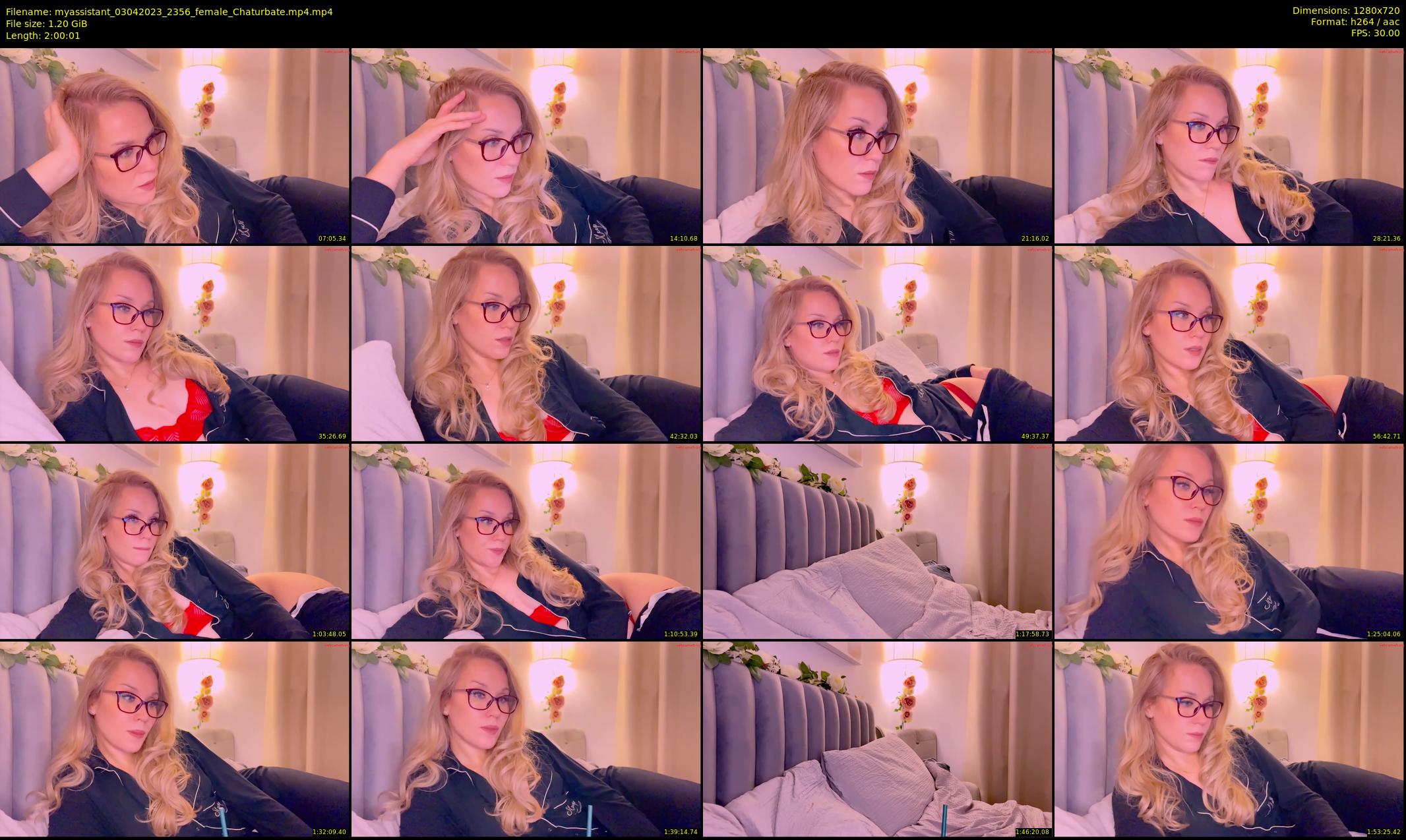 myassistant — 121 minute Chaturbate female cam show recording, 720p, Apr 3, 2023