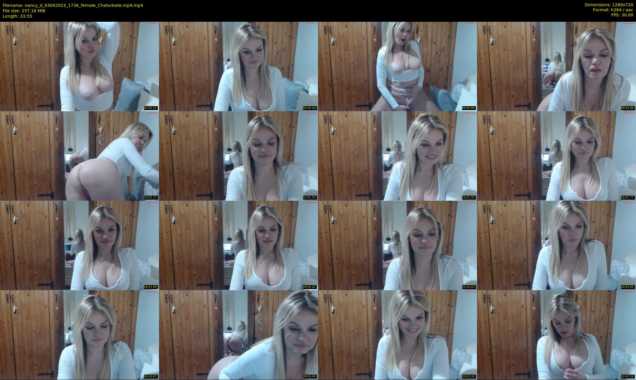nancy_d — 34 minute Chaturbate female cam show recording, 720p, Apr 3, 2023