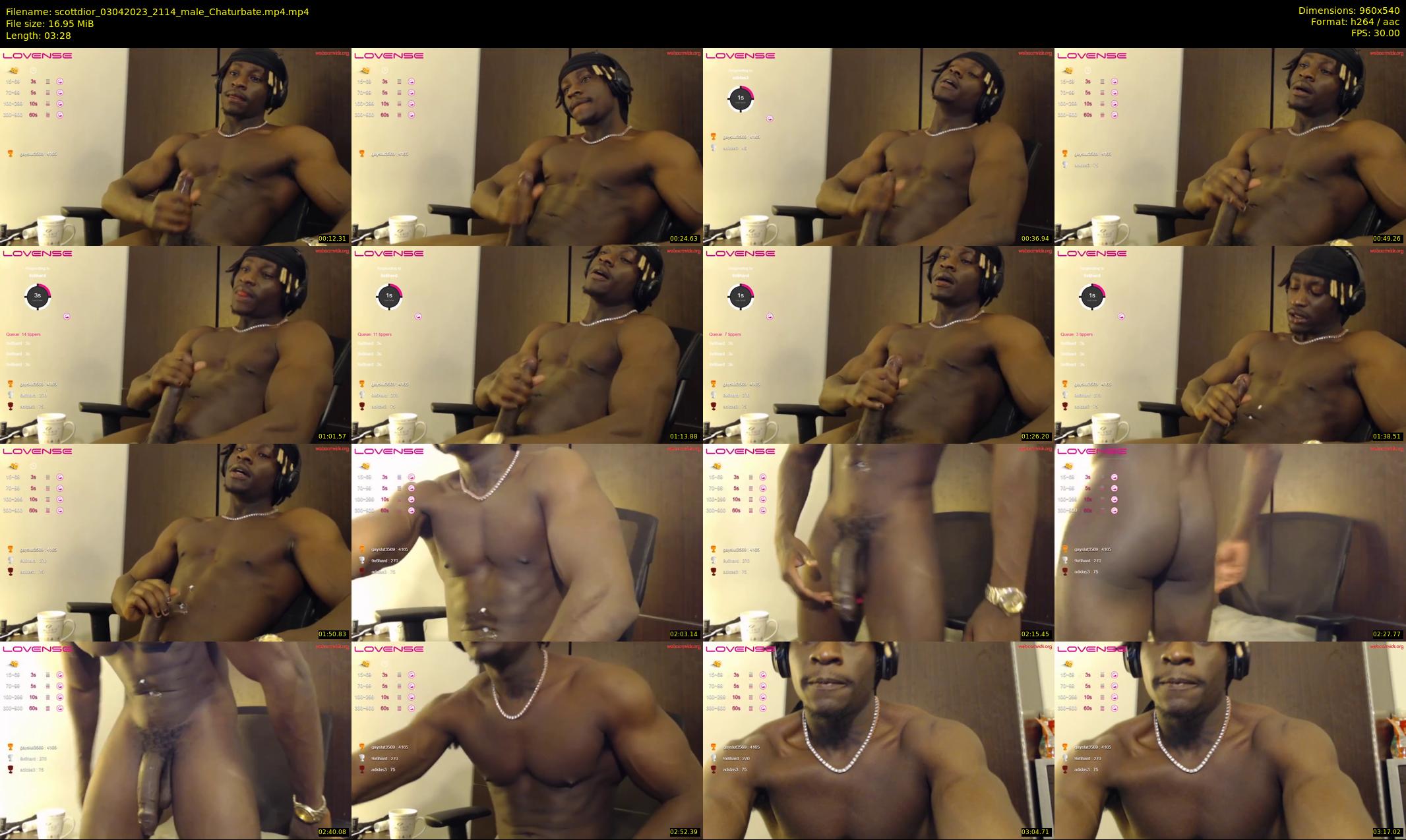 scottdior — 4 minute Chaturbate male cam show recording, 480p, Apr 3, 2023