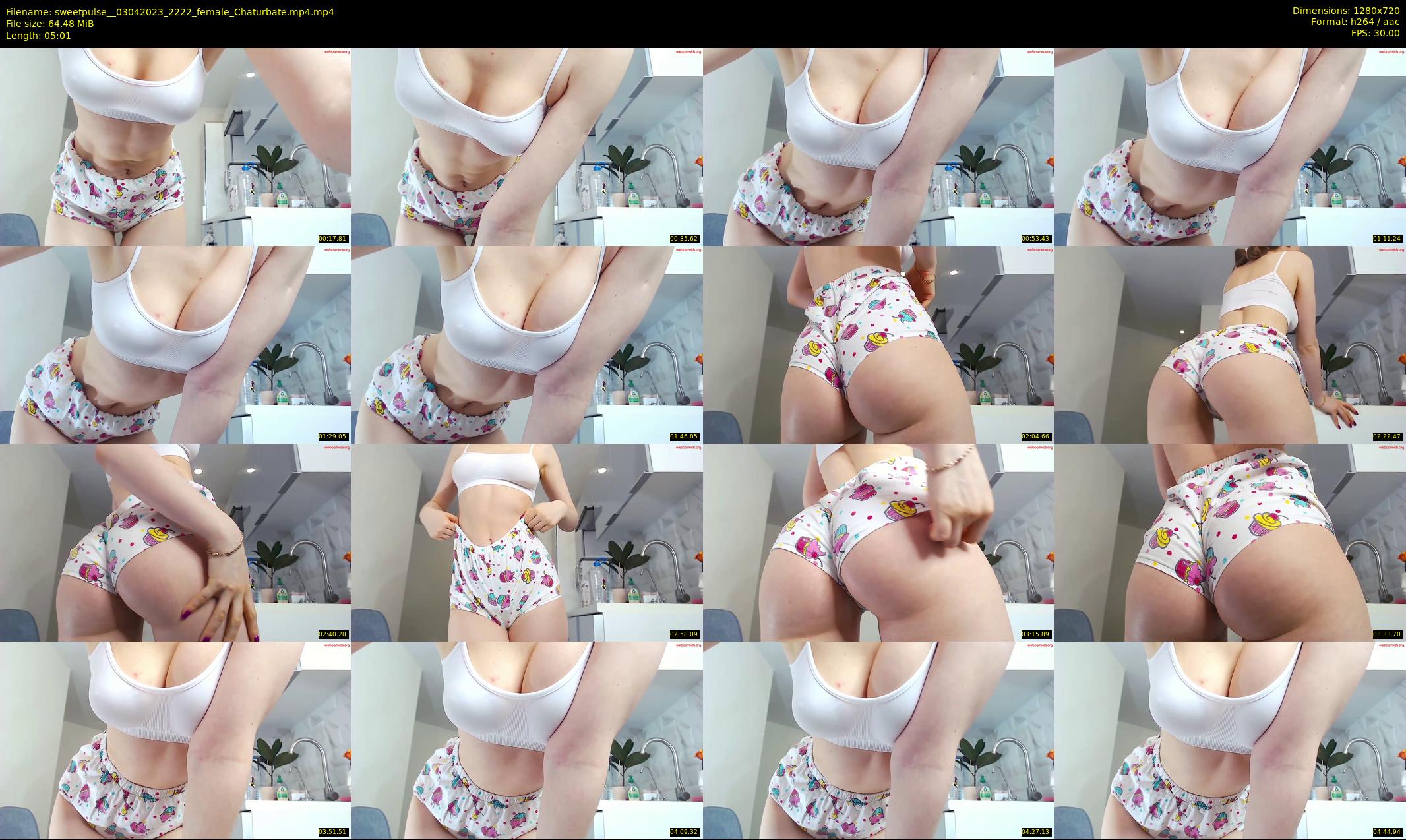 sweetpulse_ — 6 minute Chaturbate female cam show recording, 720p, Apr 3, 2023