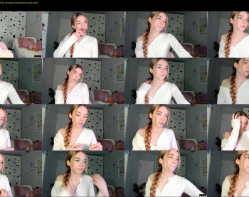 thisisamelia — 34 minute Chaturbate female cam show recording, 720p, Apr 3, 2023