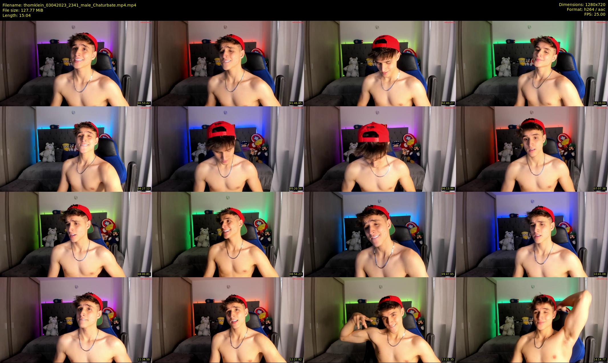 thomklein — 16 minute Chaturbate male cam show recording, 720p, Apr 3, 2023