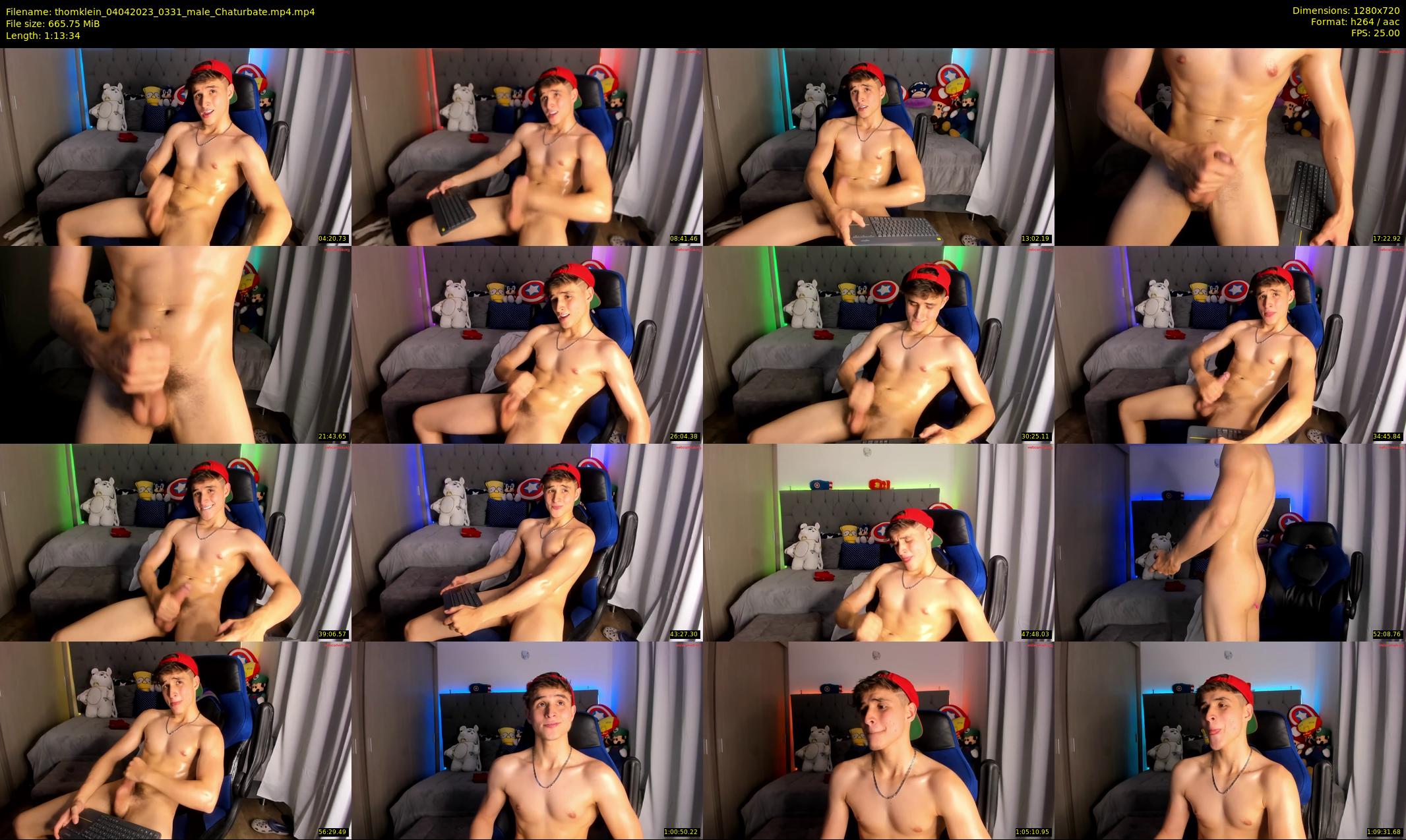 thomklein — 74 minute Chaturbate male cam show recording, 720p, Apr 4, 2023