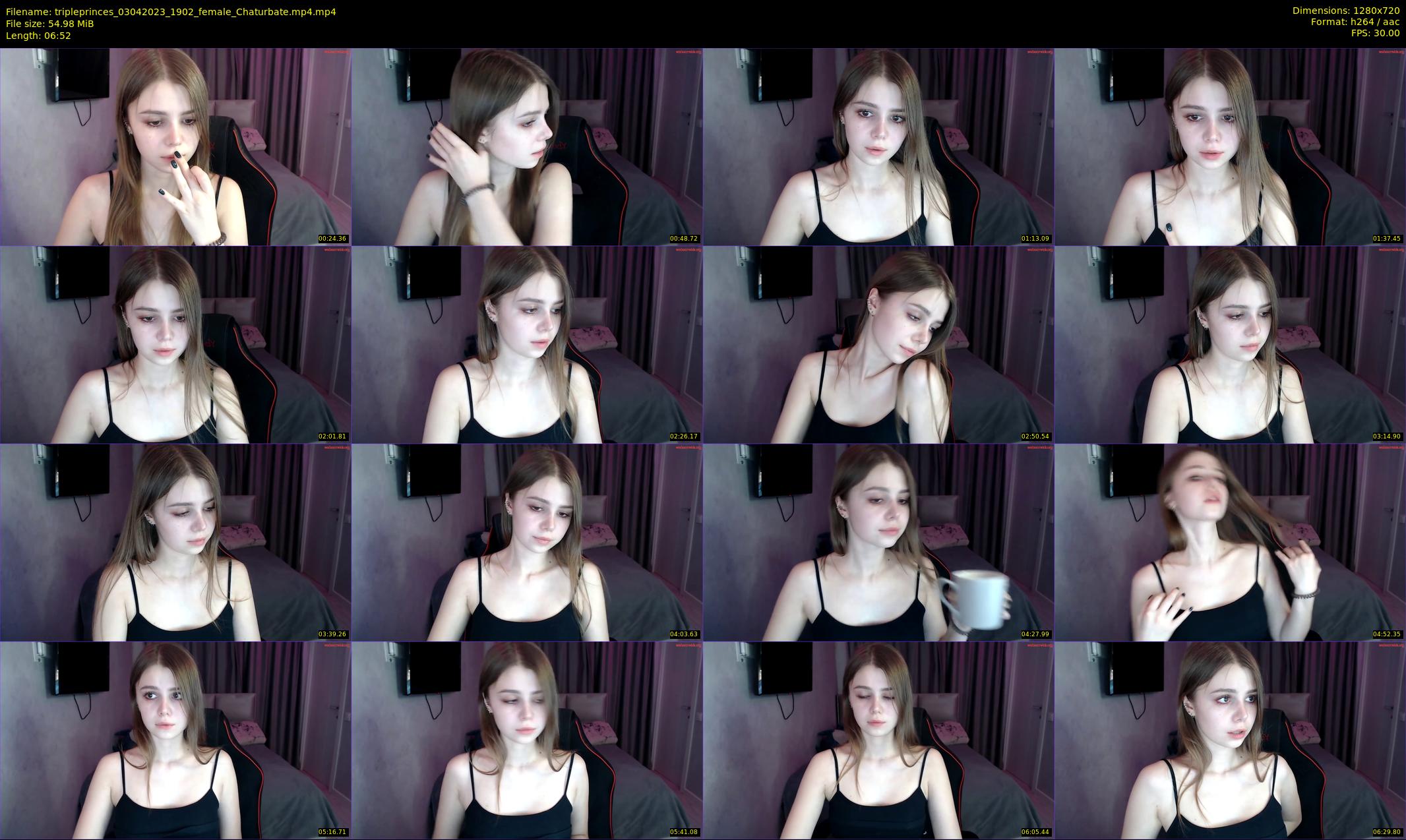 tripleprinces — 7 minute Chaturbate female cam show recording, 720p, Apr 3, 2023