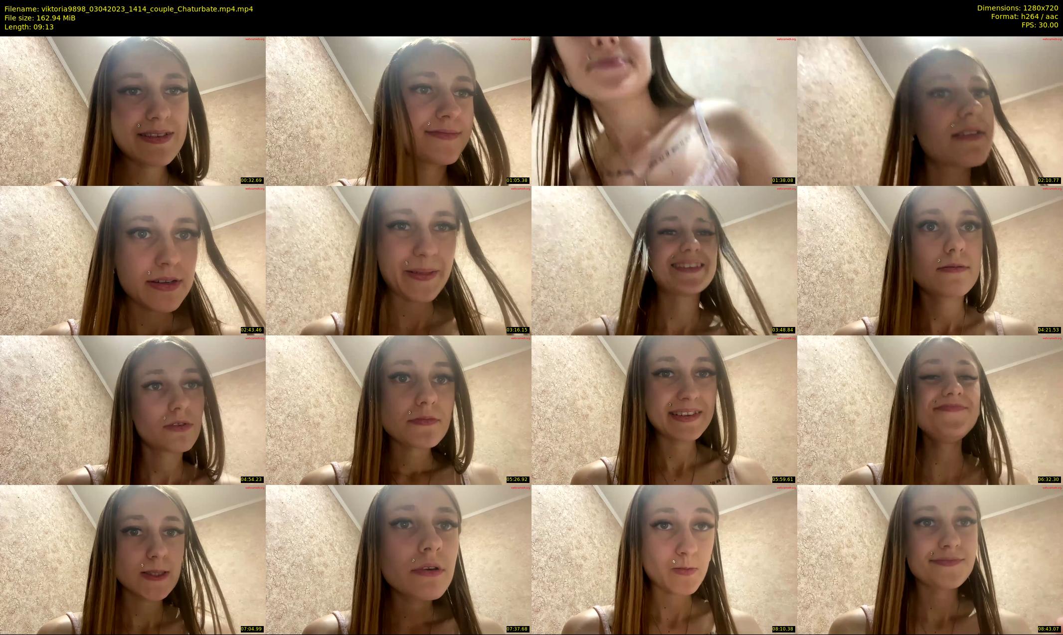 viktoria9898 — 10 minute Chaturbate couple cam show recording, 720p, Apr 3, 2023