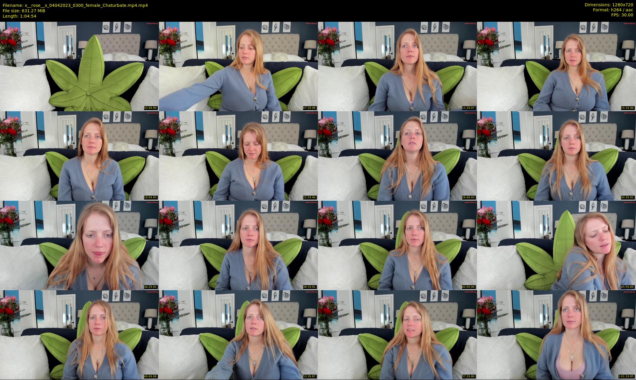 x__rose__x — 65 minute Chaturbate female cam show recording, 720p, Apr 4, 2023