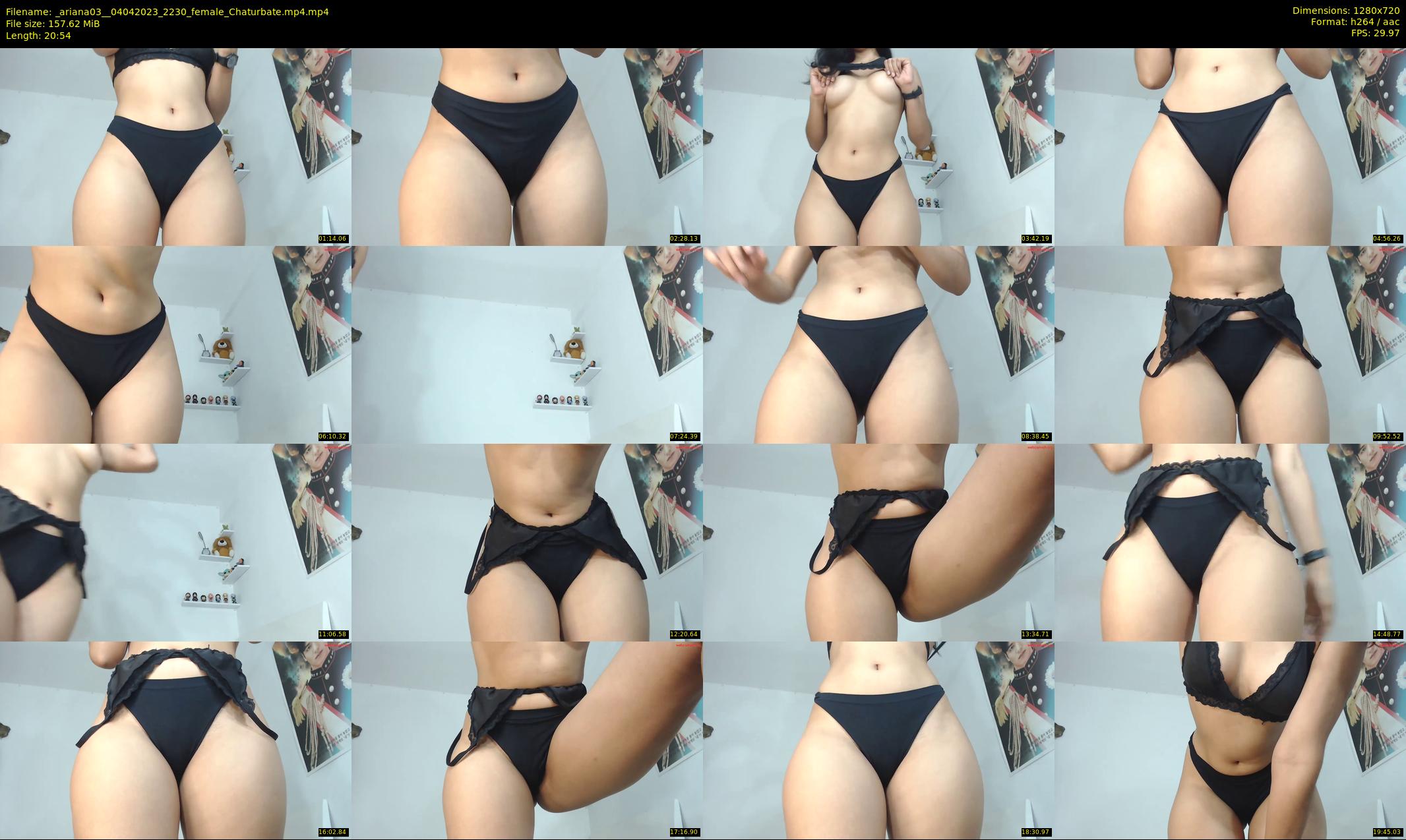 _ariana03_ — 21 minute Chaturbate female cam show recording, 720p, Apr 4, 2023