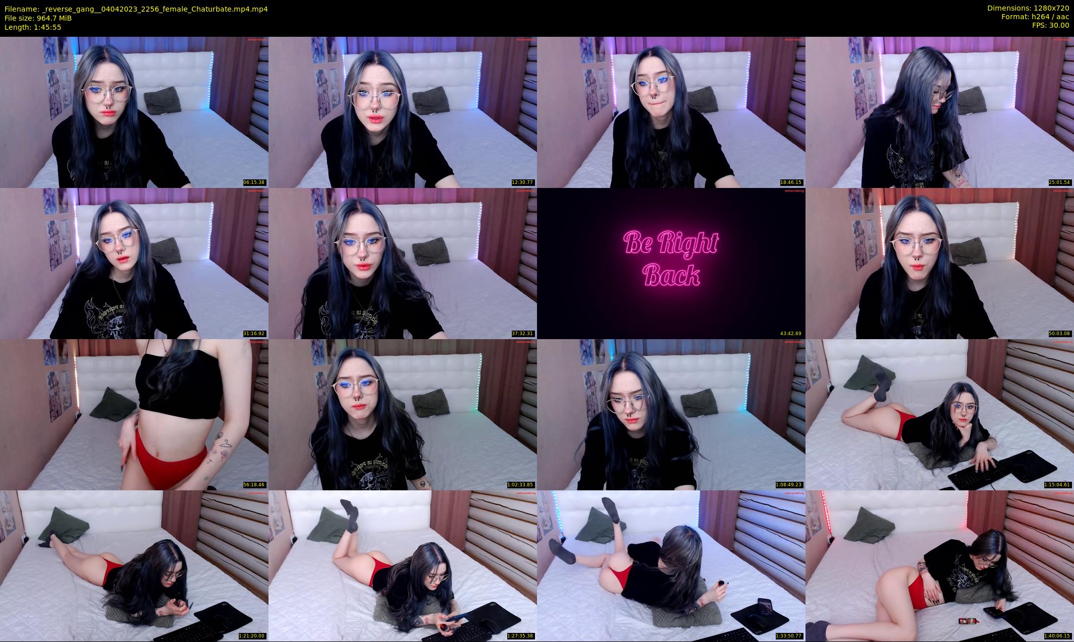 _reverse_gang_ — 106 minute Chaturbate couple cam show recording, 720p, Apr 4, 2023