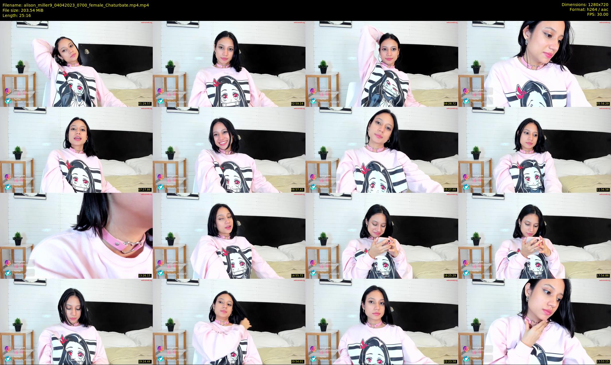 alison_miller9 — 26 minute Chaturbate female cam show recording, 720p, Apr 4, 2023