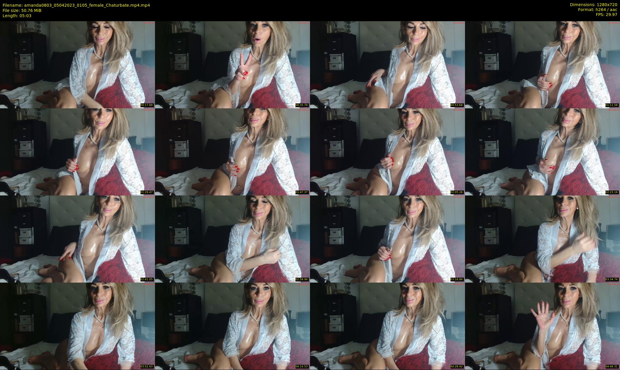 amanda0803 — 6 minute Chaturbate female cam show recording, 720p, Apr 5, 2023