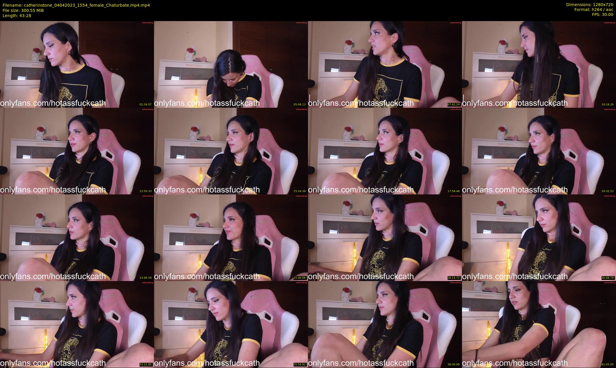 catherinstone — 44 minute Chaturbate female cam show recording, 720p, Apr 4, 2023