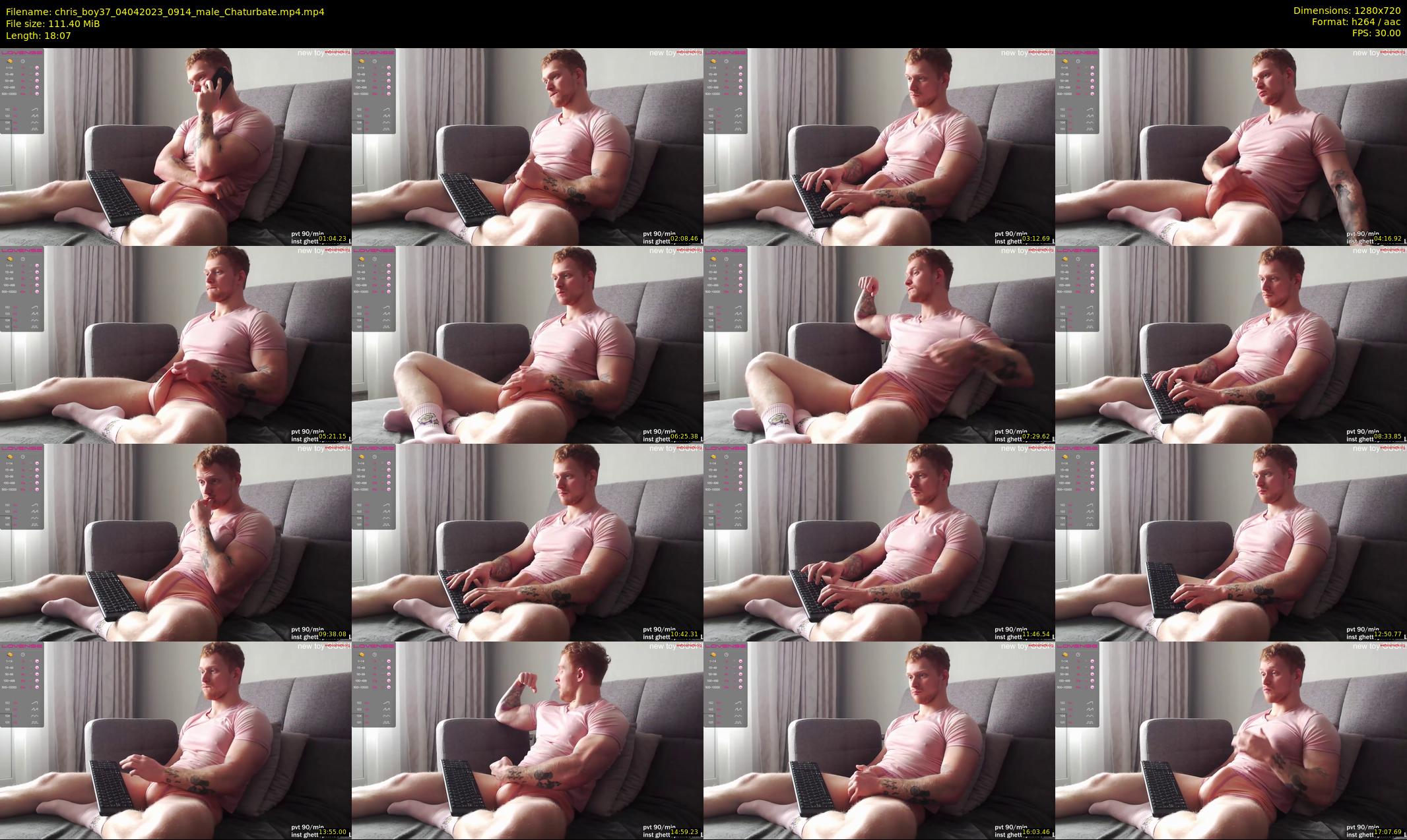 chris_boy37 — 19 minute Chaturbate male cam show recording, 720p, Apr 4, 2023