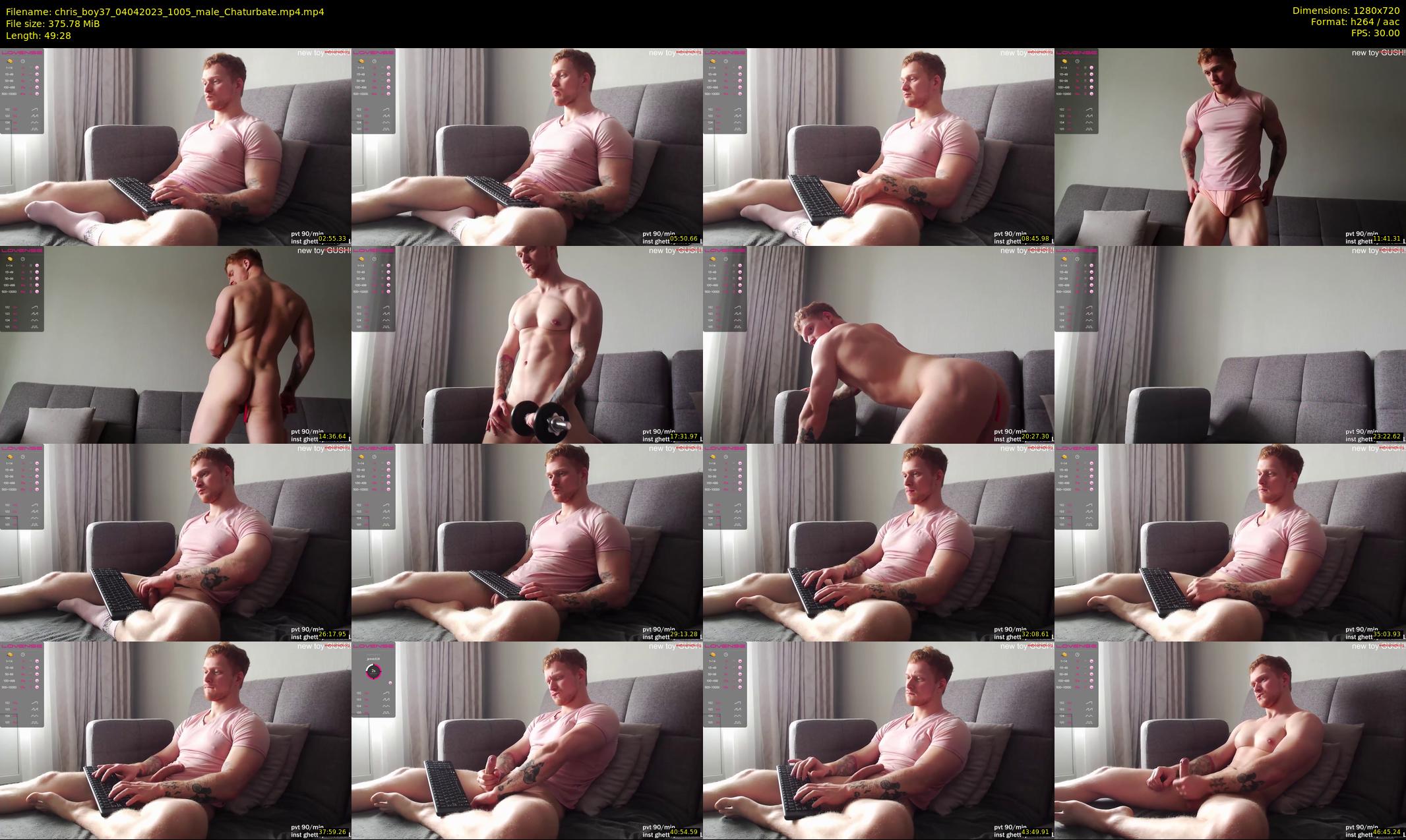 chris_boy37 — 50 minute Chaturbate male cam show recording, 720p, Apr 4, 2023