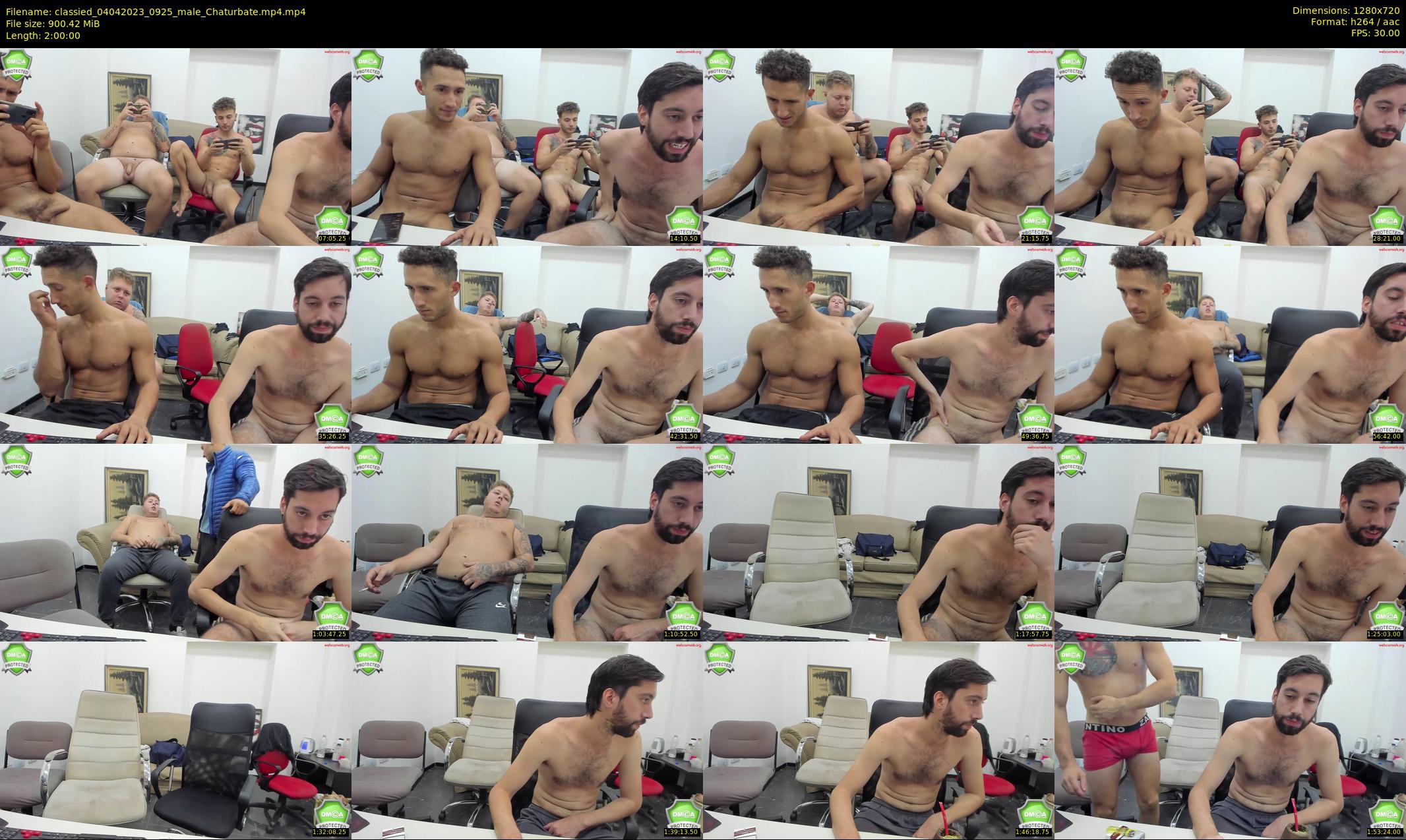 classied — 120 minute Chaturbate male cam show recording, 720p, Apr 4, 2023