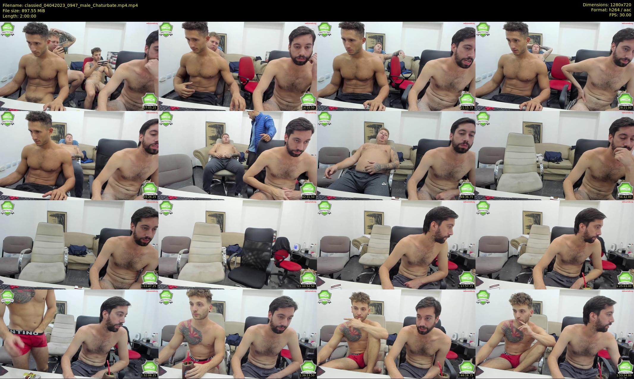 classied — 120 minute Chaturbate male cam show recording, 720p, Apr 4, 2023