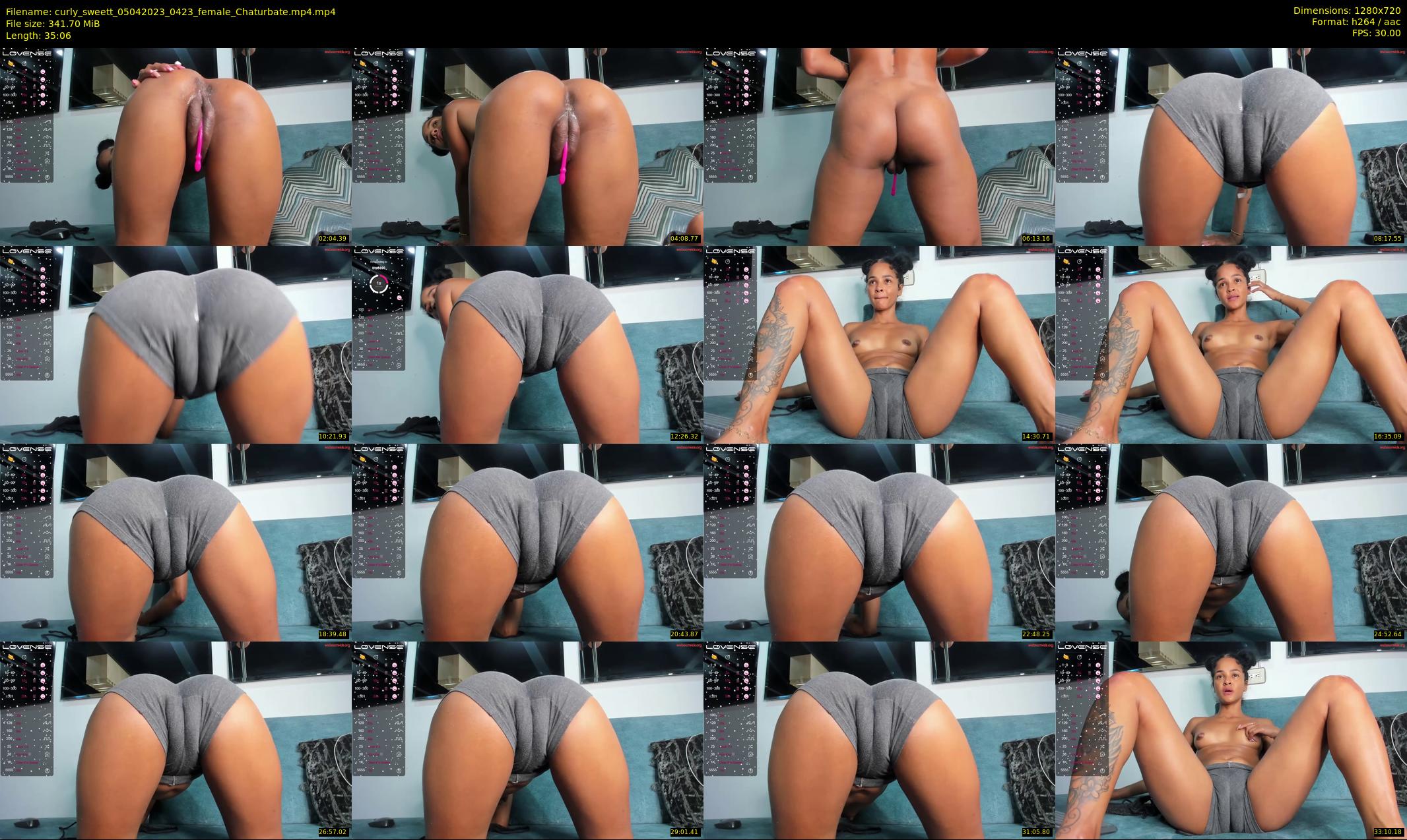 curly_sweett — 36 minute Chaturbate female cam show recording, 720p, Apr 5, 2023