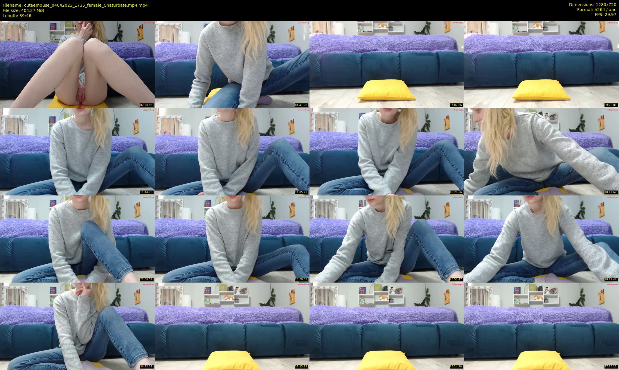 cuteemouse — 40 minute Chaturbate female cam show recording, 720p, Apr 4, 2023