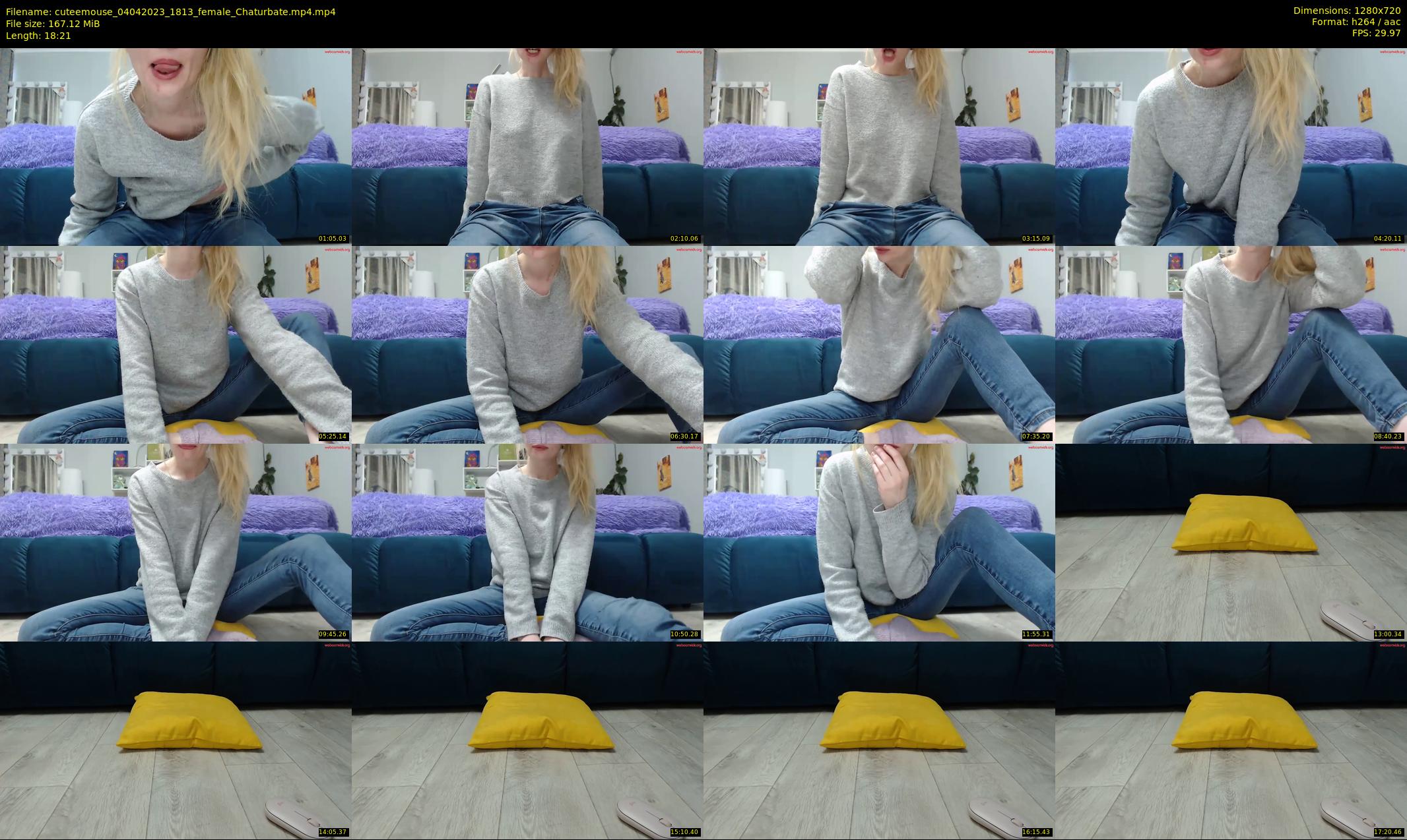 cuteemouse — 19 minute Chaturbate female cam show recording, 720p, Apr 4, 2023