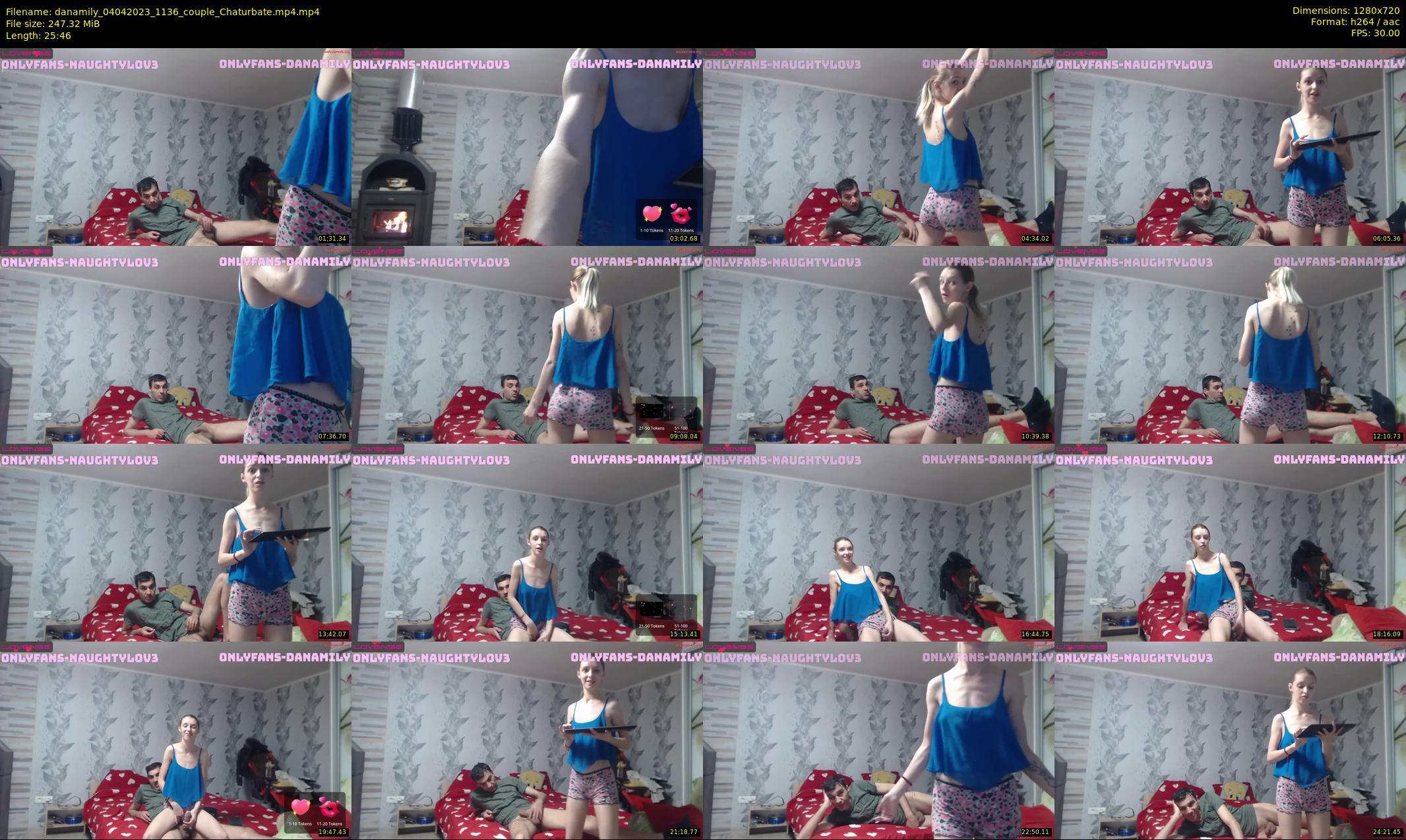 danamily — 26 minute Chaturbate female cam show recording, 720p, Apr 4, 2023