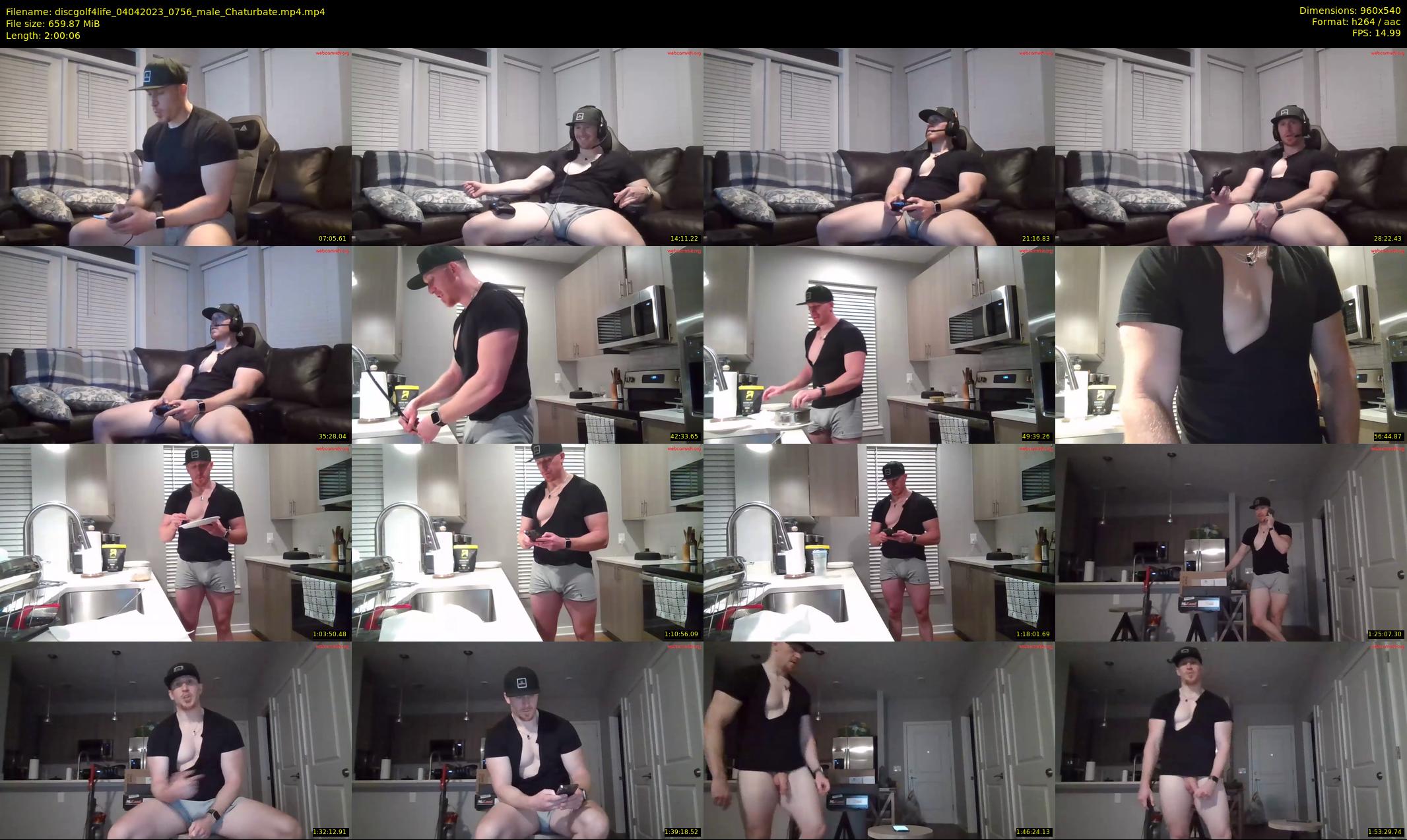 discgolf4life — 121 minute Chaturbate male cam show recording, 480p, Apr 4, 2023