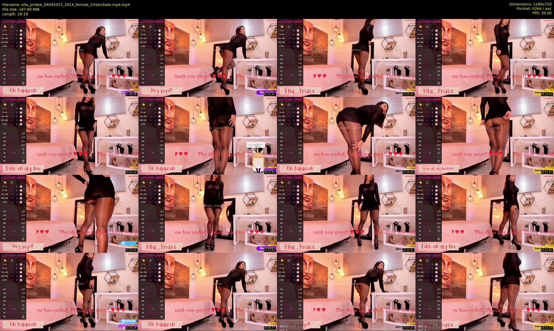 ella_pridee — 20 minute Chaturbate female cam show recording, 720p, Apr 4, 2023