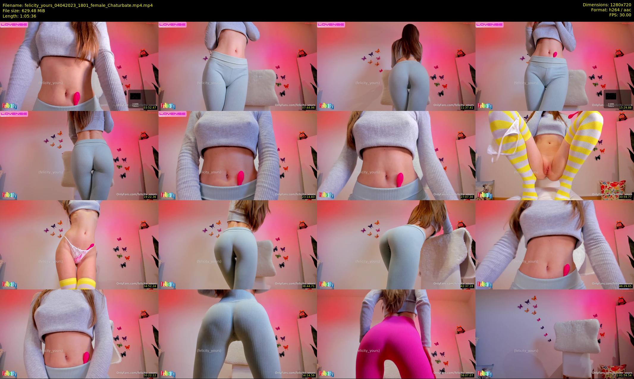 felicity_yours — 66 minute Chaturbate female cam show recording, 720p, Apr 4, 2023