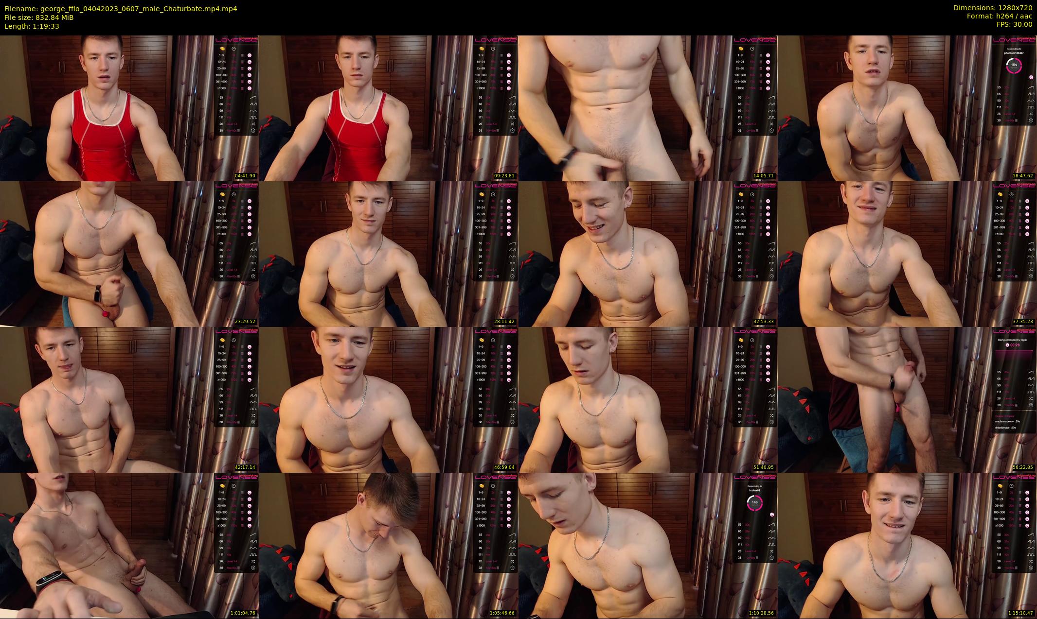 george_fflo — 80 minute Chaturbate male cam show recording, 720p, Apr 4, 2023