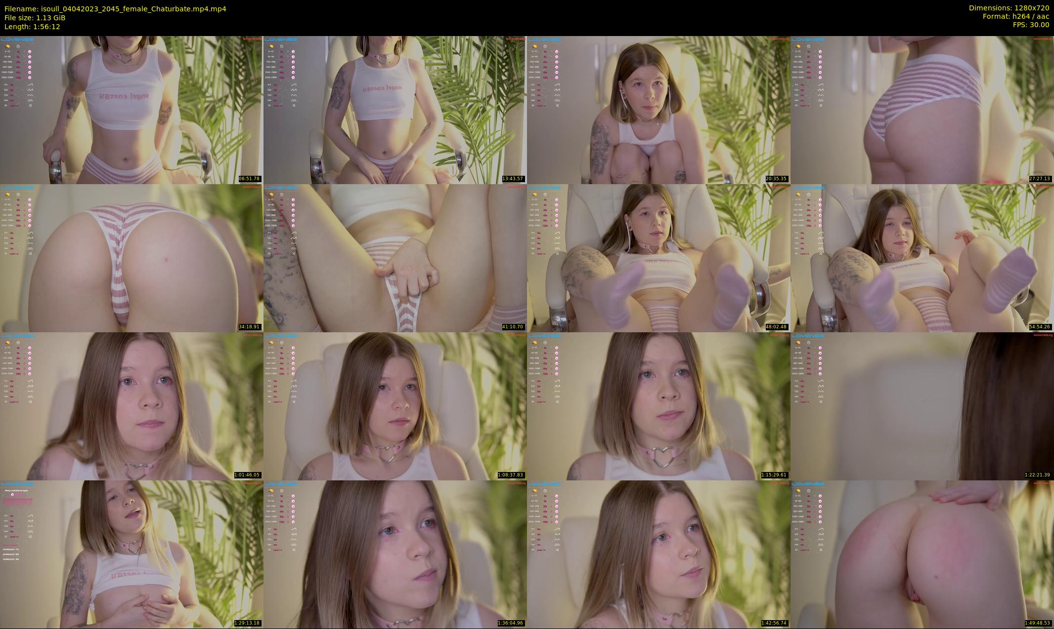 isoull — 117 minute Chaturbate female cam show recording, 720p, Apr 4, 2023