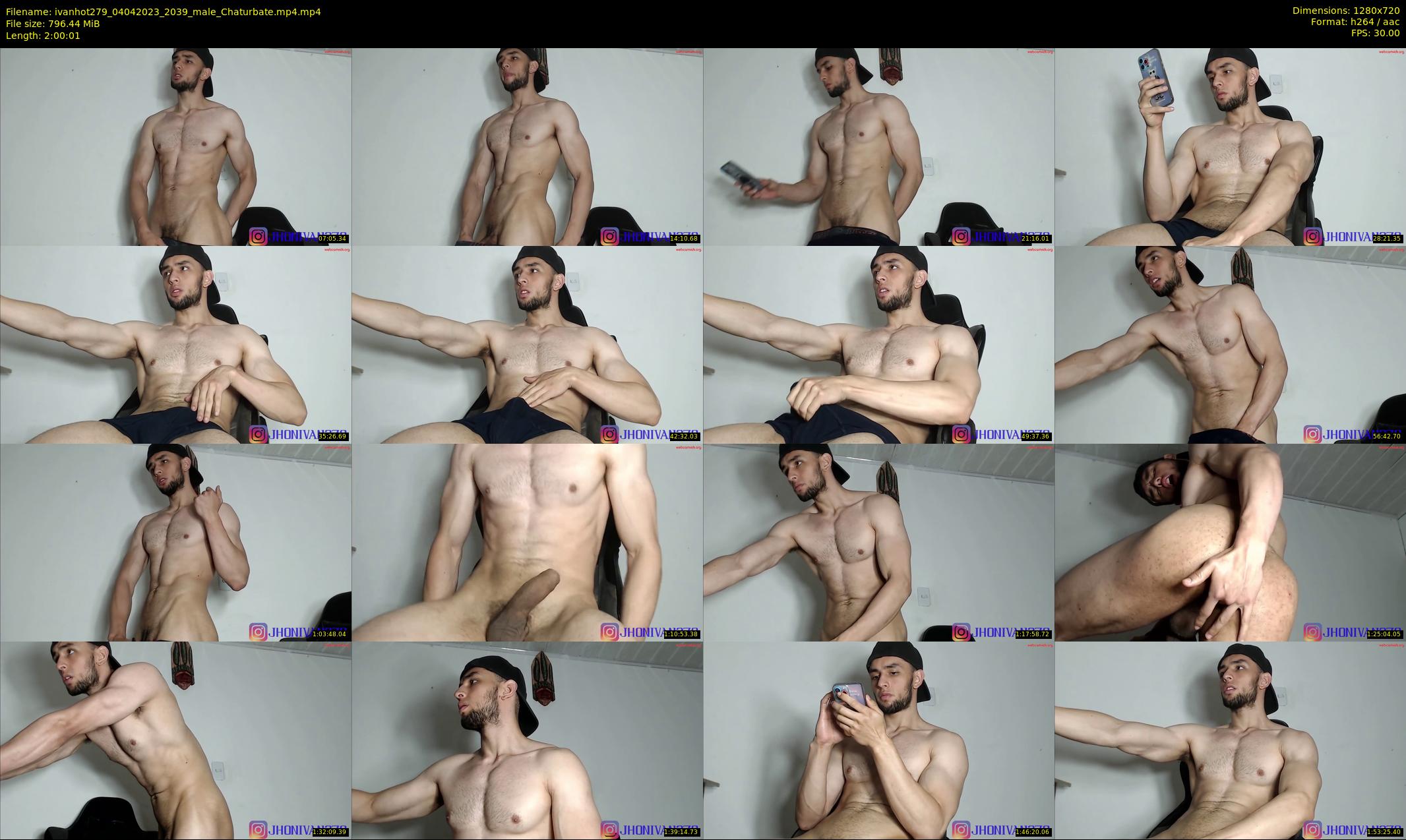 ivanhot279 — 121 minute Chaturbate male cam show recording, 720p, Apr 4, 2023