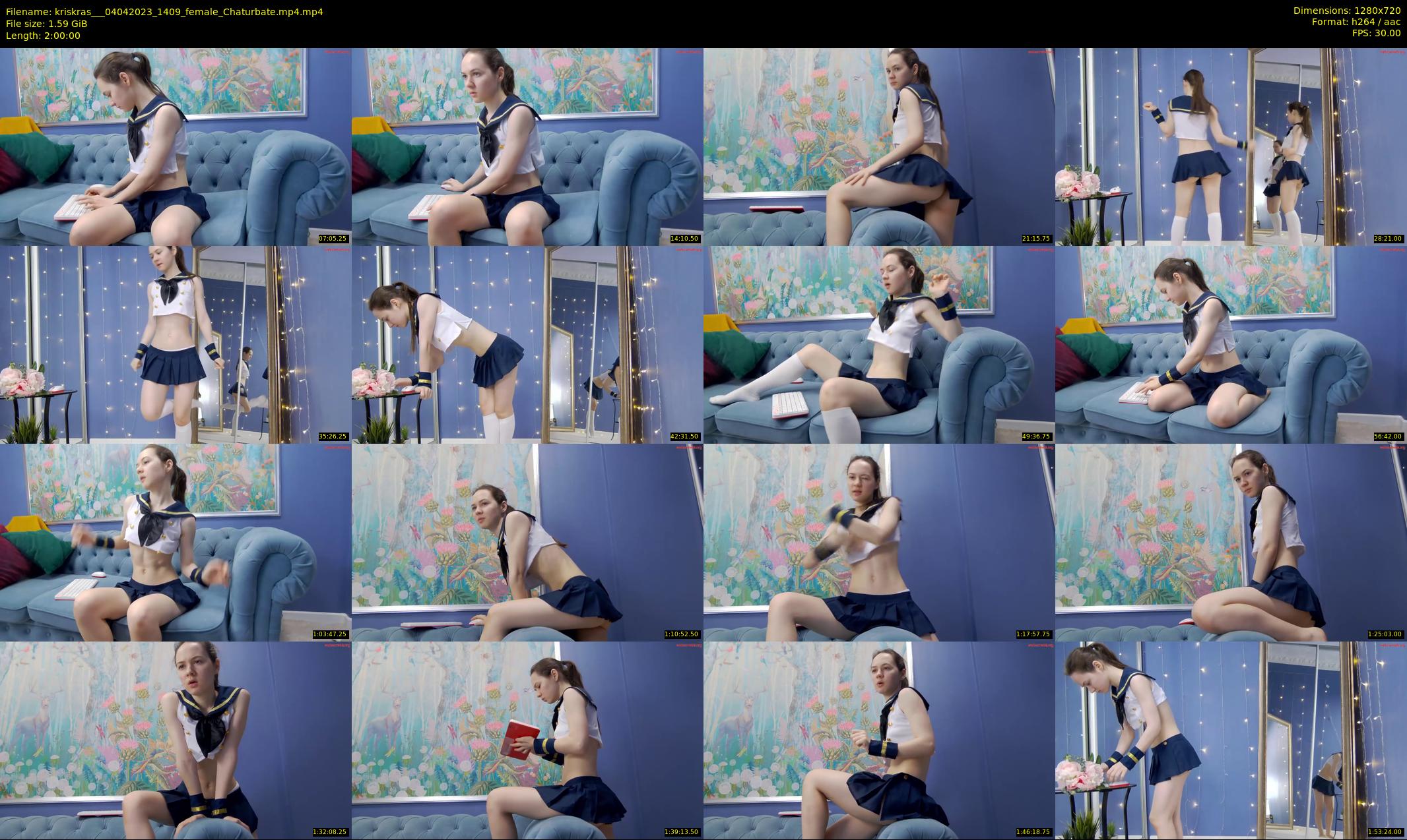 kriskras__ — 120 minute Chaturbate female cam show recording, 720p, Apr 4, 2023