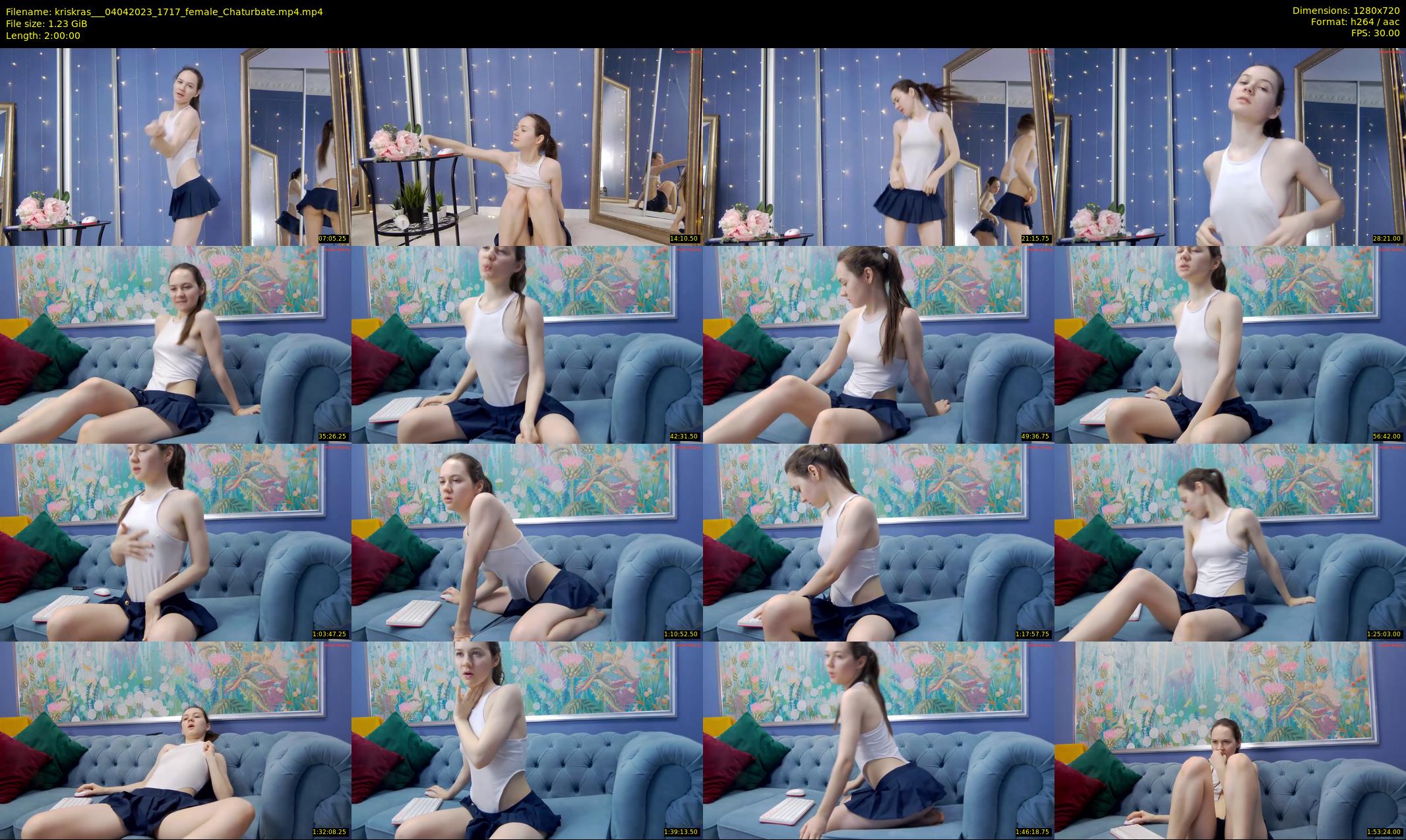kriskras__ — 120 minute Chaturbate female cam show recording, 720p, Apr 4, 2023