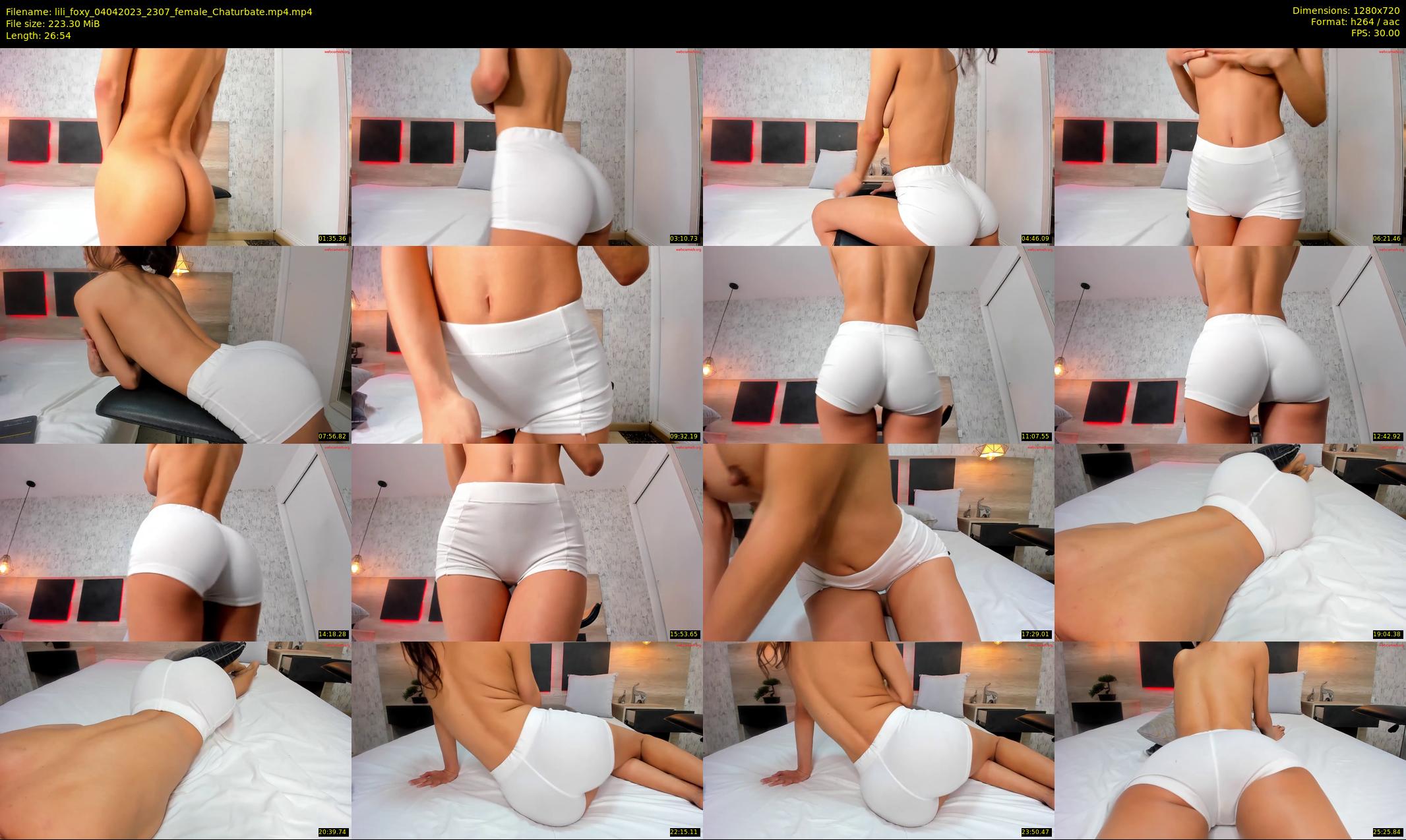 lili_foxy — 27 minute Chaturbate female cam show recording, 720p, Apr 4, 2023