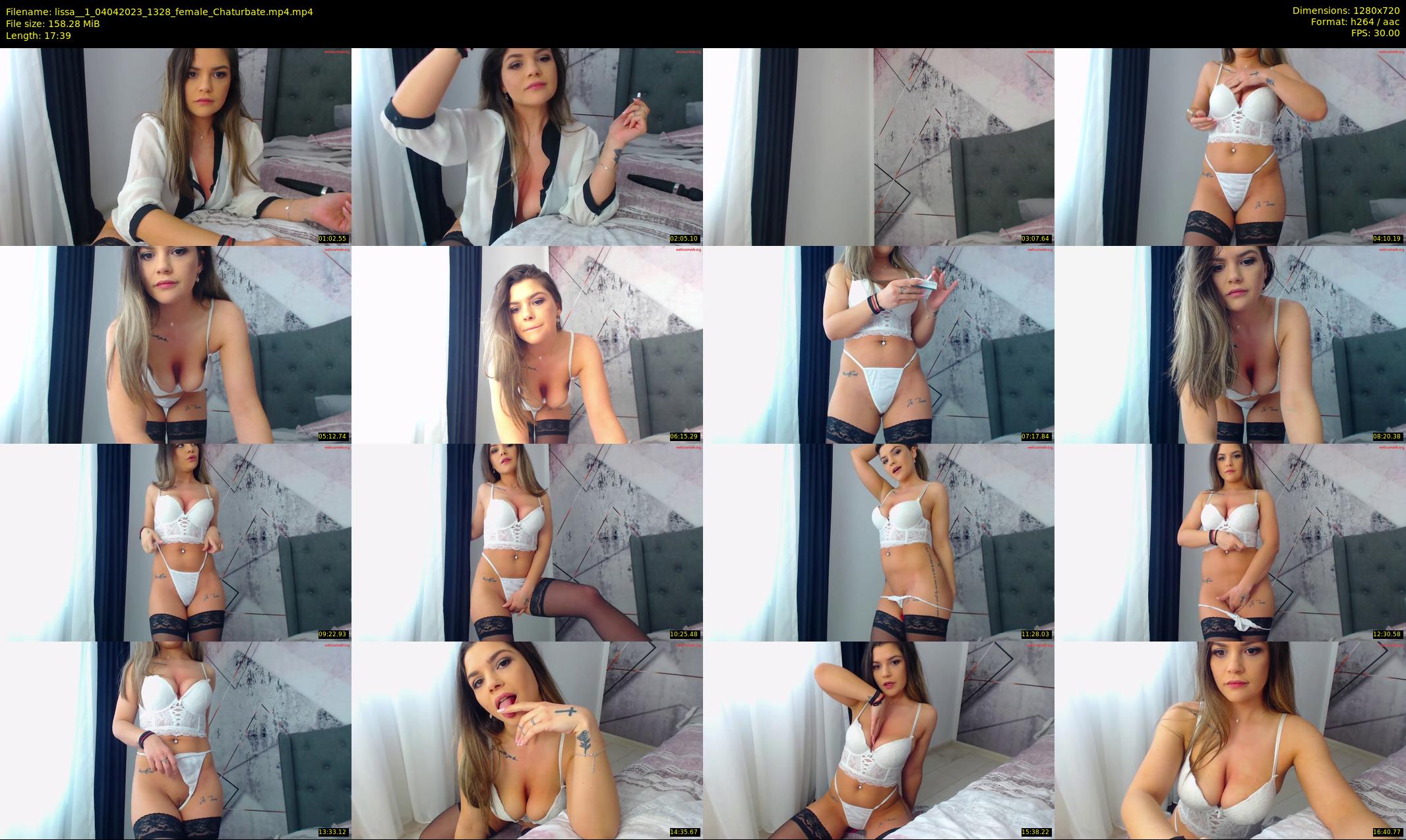 lissa__1 — 18 minute Chaturbate female cam show recording, 720p, Apr 4, 2023