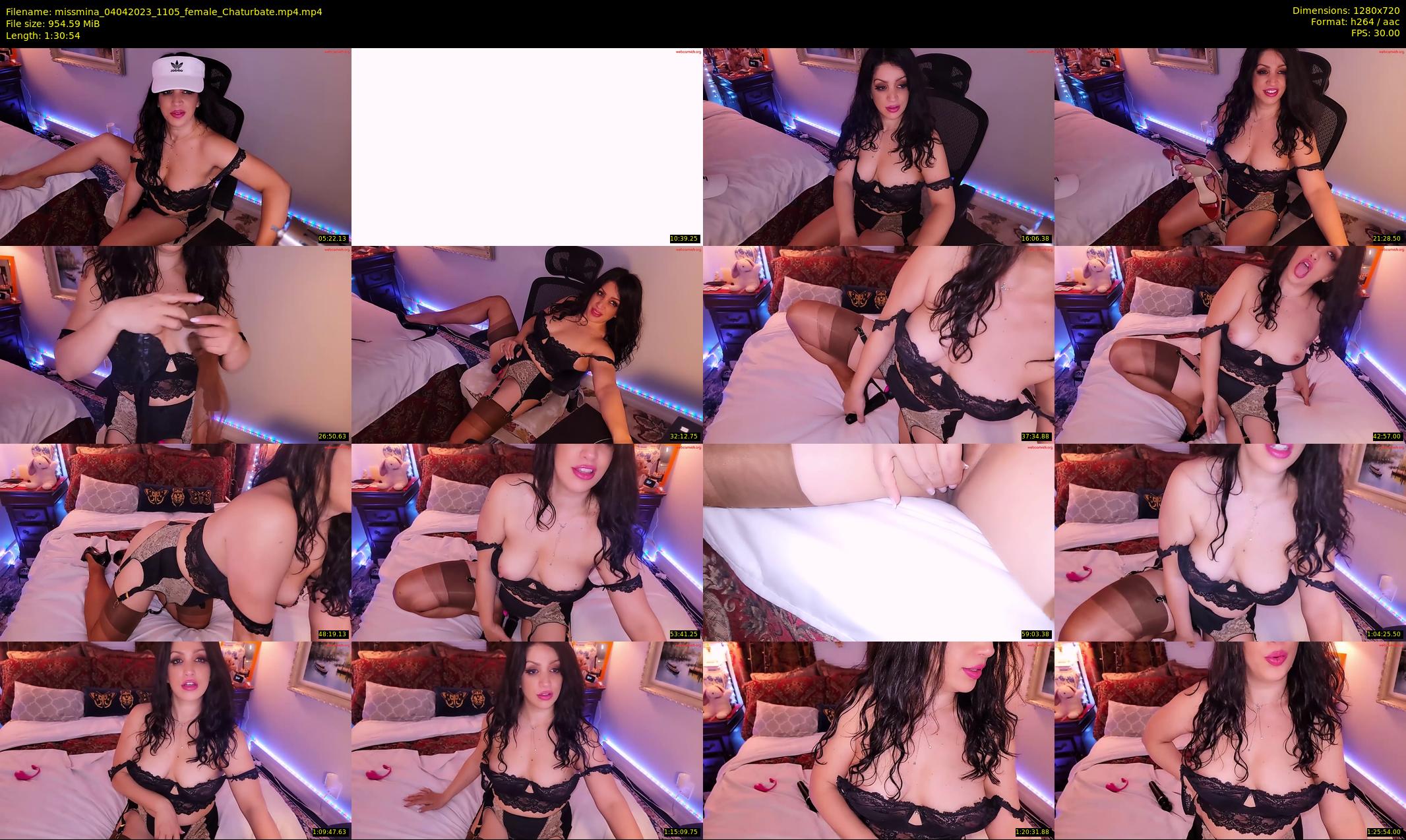 missmina — 91 minute Chaturbate female cam show recording, 720p, Apr 4, 2023