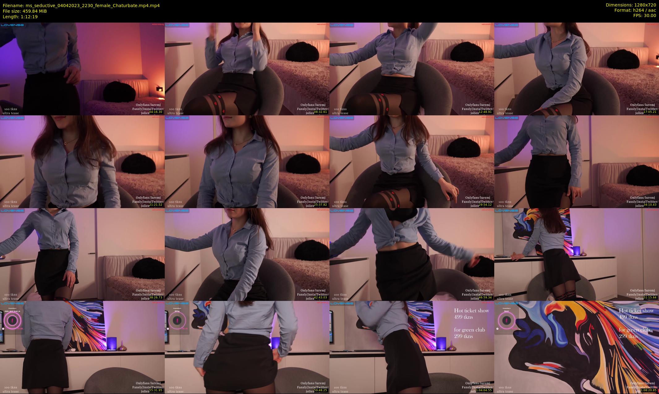 ms_seductive — 73 minute Chaturbate female cam show recording, 720p, Apr 4, 2023